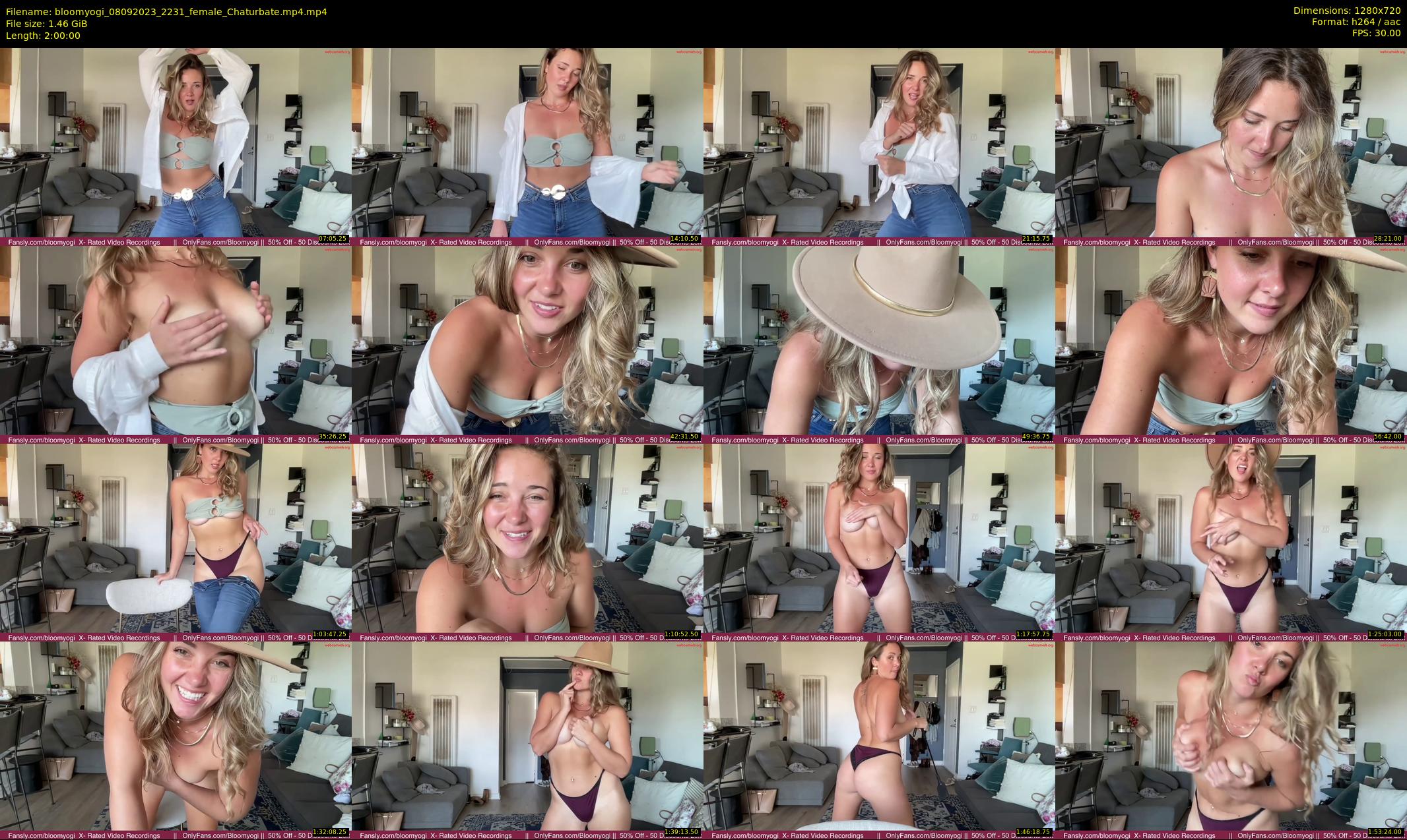 bloomyogi — 120 minute Chaturbate female cam show recording, 720p, Sep 8, 2023