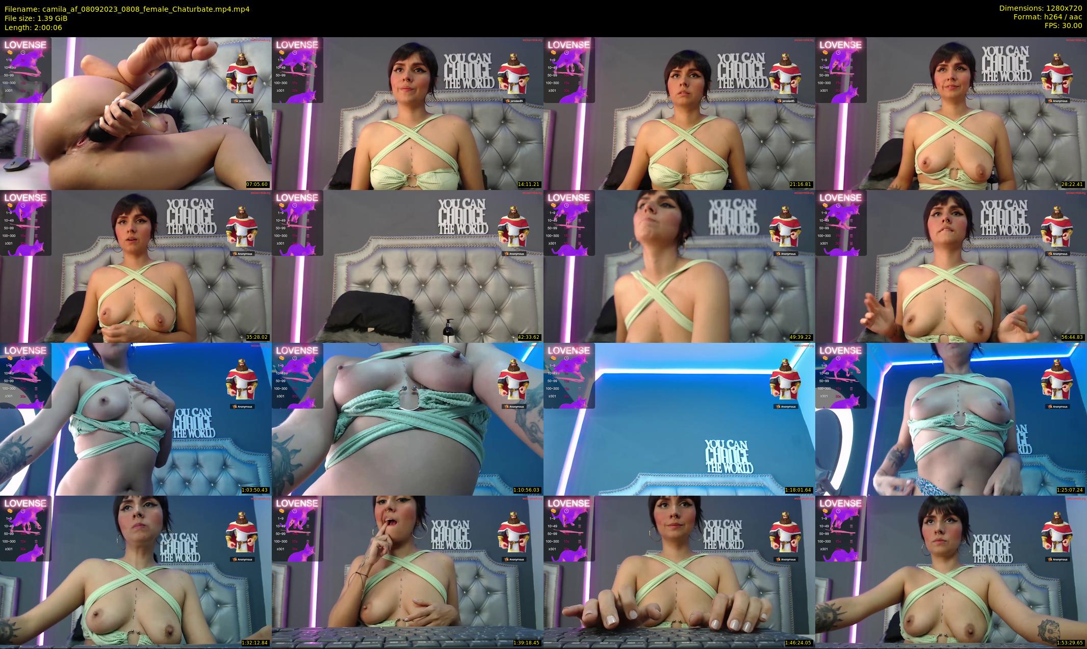 camila_af — 121 minute Chaturbate female cam show recording, 720p, Sep 8, 2023