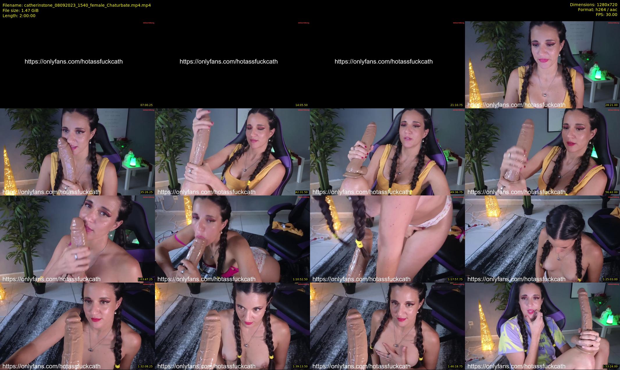 catherinstone — 120 minute Chaturbate female cam show recording, 720p, Sep 8, 2023
