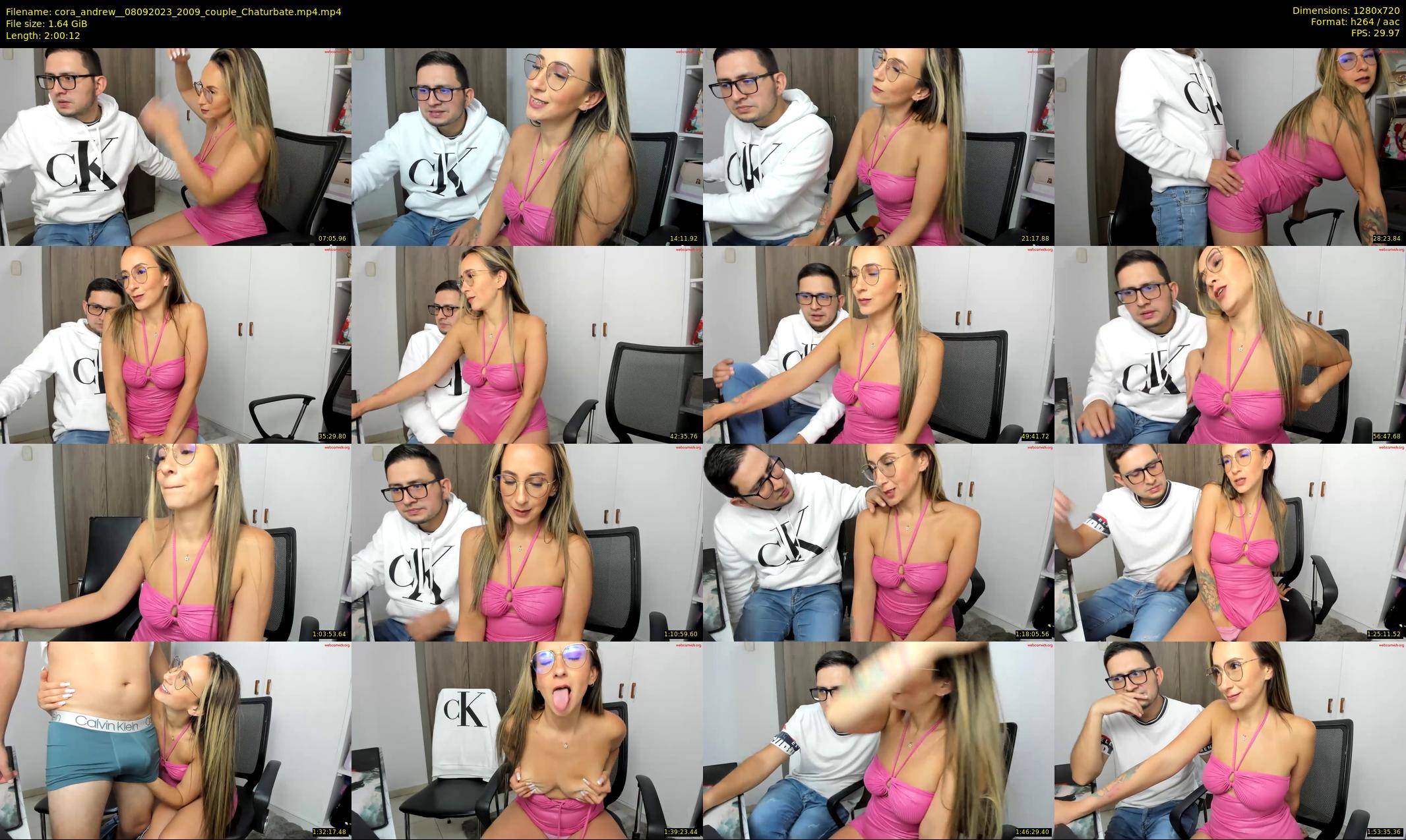 cora_andrew_ — 121 minute Chaturbate couple cam show recording, 720p, Sep 8, 2023