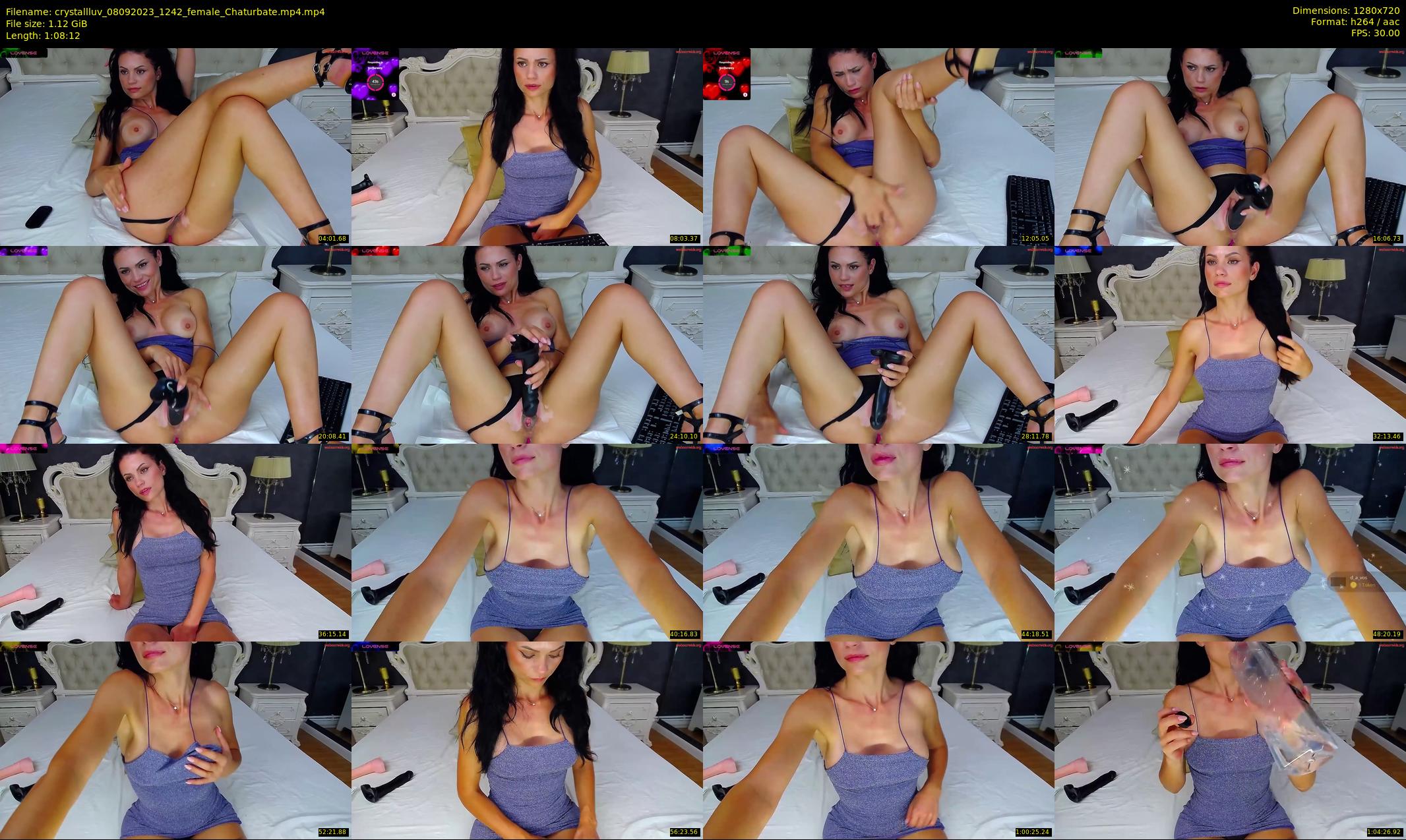 crystallluv — 69 minute Chaturbate female cam show recording, 720p, Sep 8, 2023