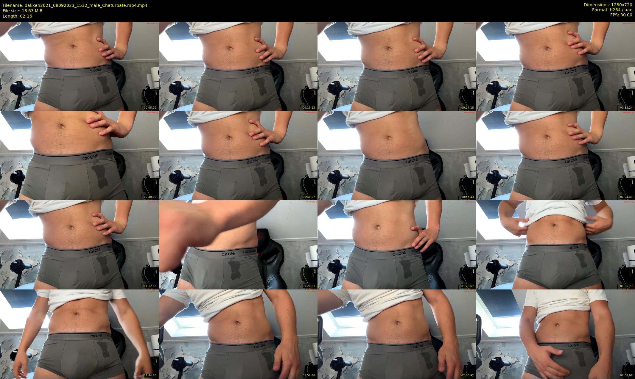 dakken2021 — 3 minute Chaturbate male cam show recording, 720p, Sep 8, 2023