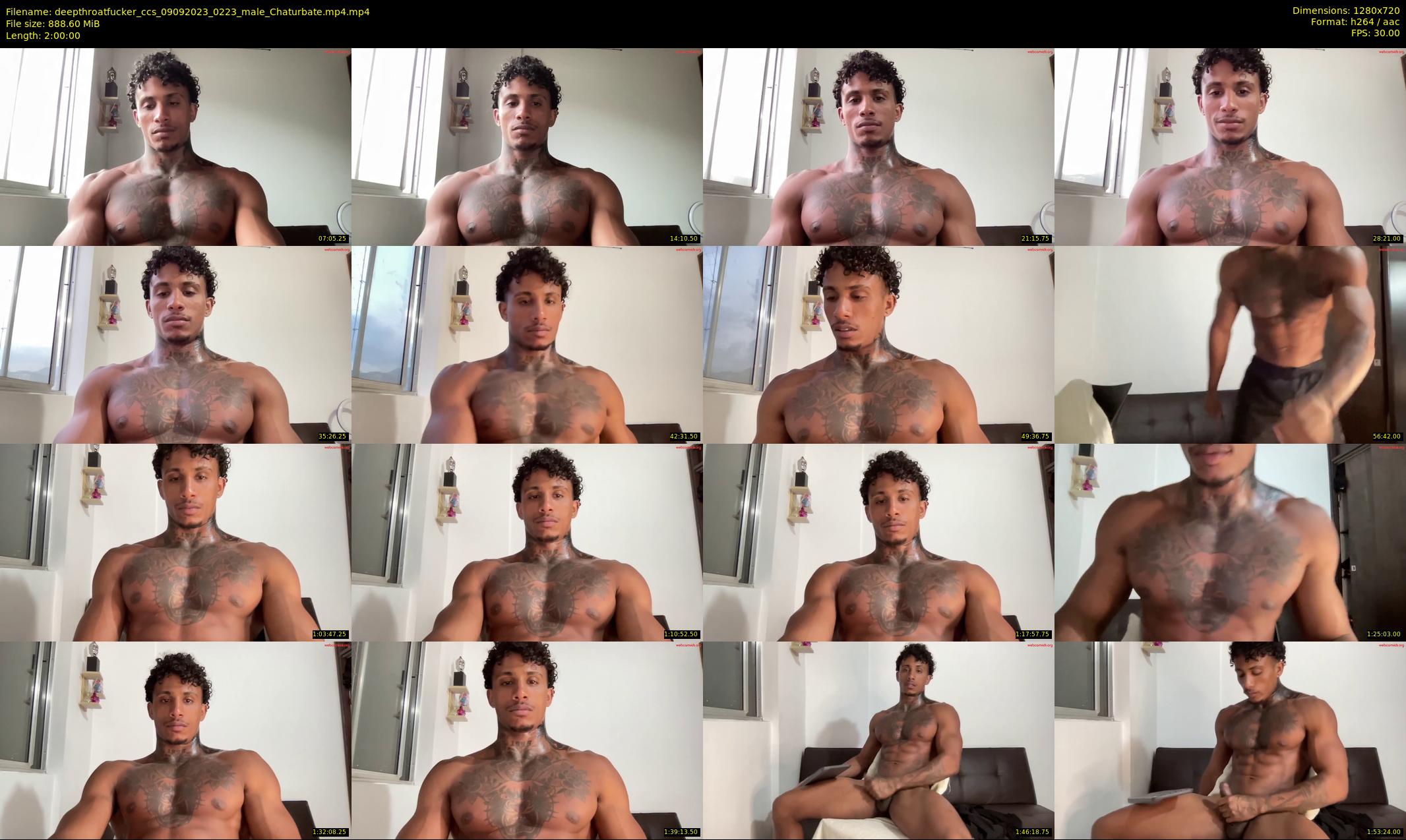 deepthroatfucker_ccs — 120 minute Chaturbate male cam show recording, 720p, Sep 9, 2023