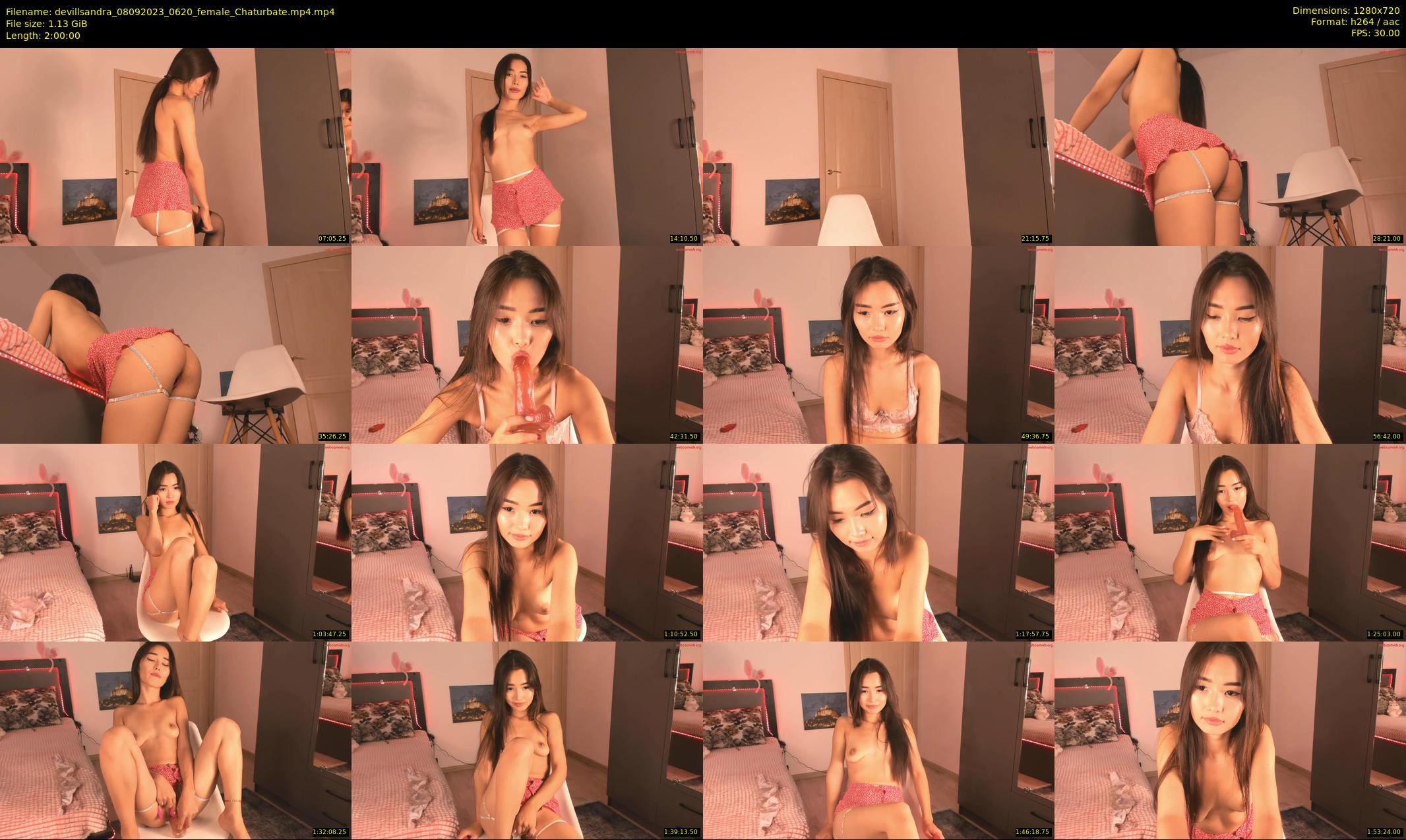 devillsandra — 120 minute Chaturbate female cam show recording, 720p, Sep 8, 2023