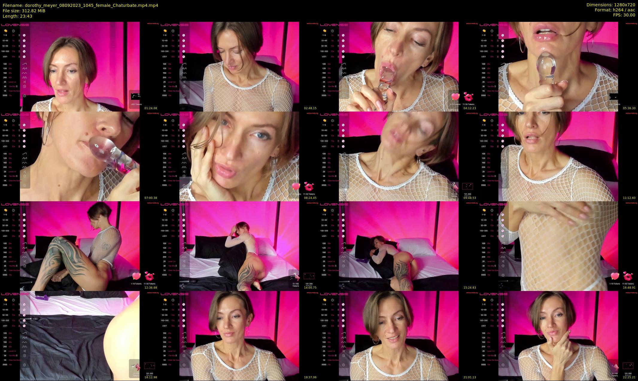 dorothy_meyer — 24 minute Chaturbate female cam show recording, 720p, Sep 8, 2023