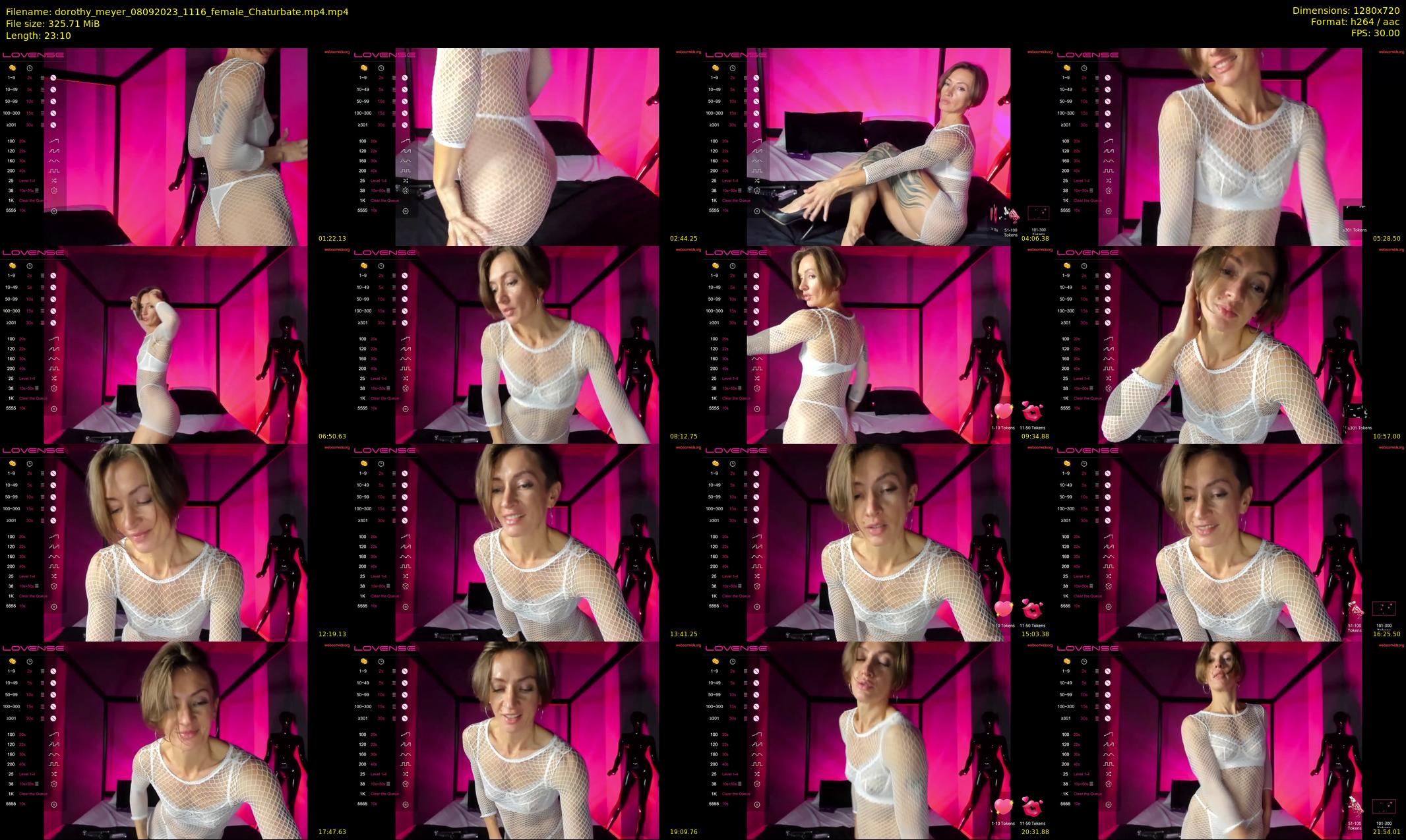 dorothy_meyer — 24 minute Chaturbate female cam show recording, 720p, Sep 8, 2023