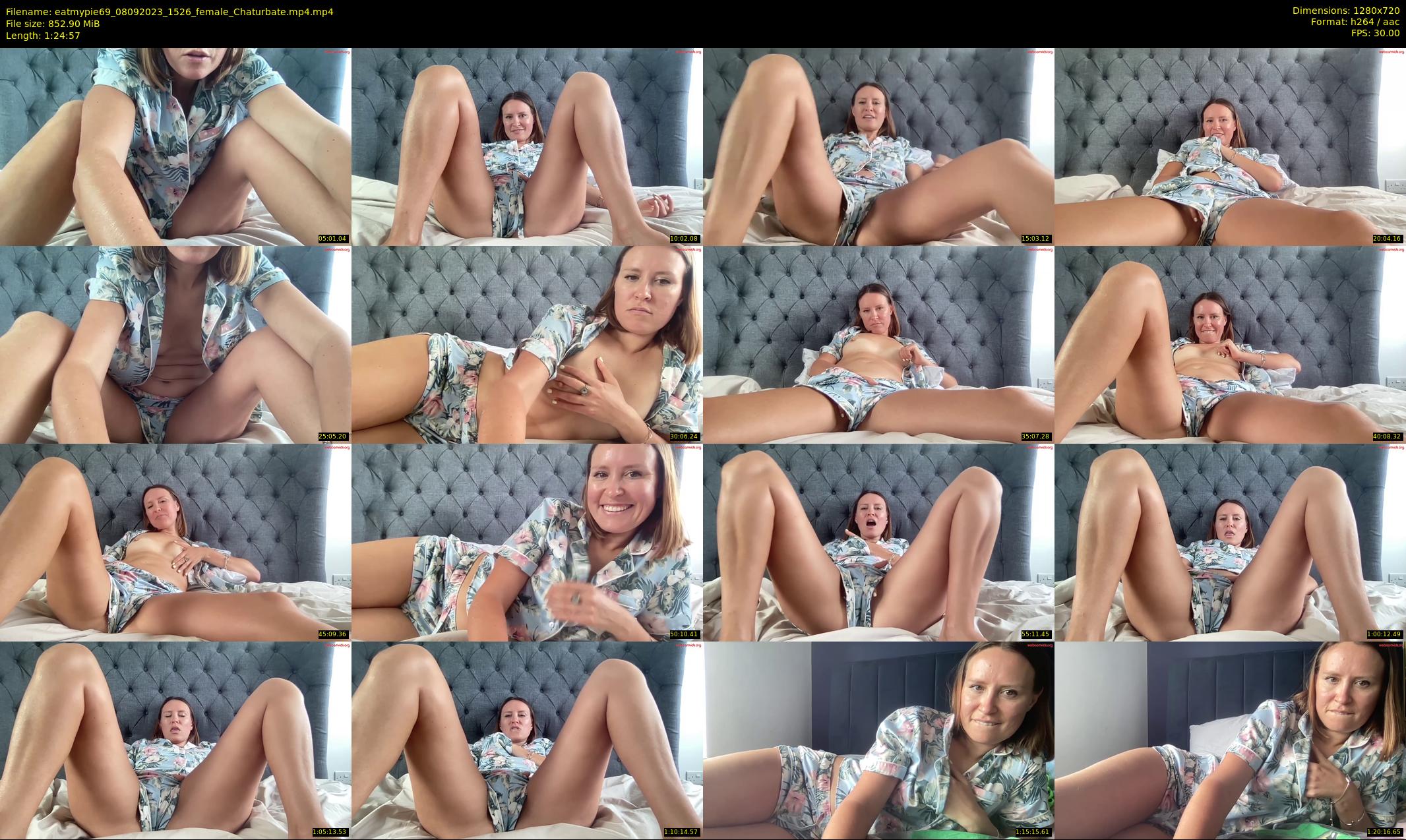 eatmypie69 — 85 minute Chaturbate female cam show recording, 720p, Sep 8, 2023