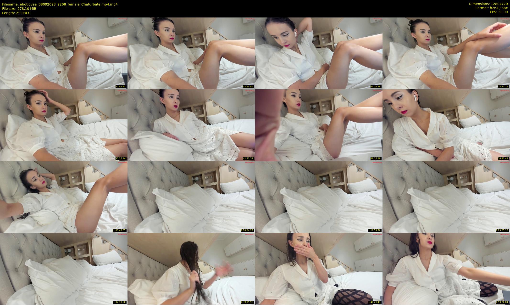 ehotlovea — 121 minute Chaturbate female cam show recording, 720p, Sep 8, 2023