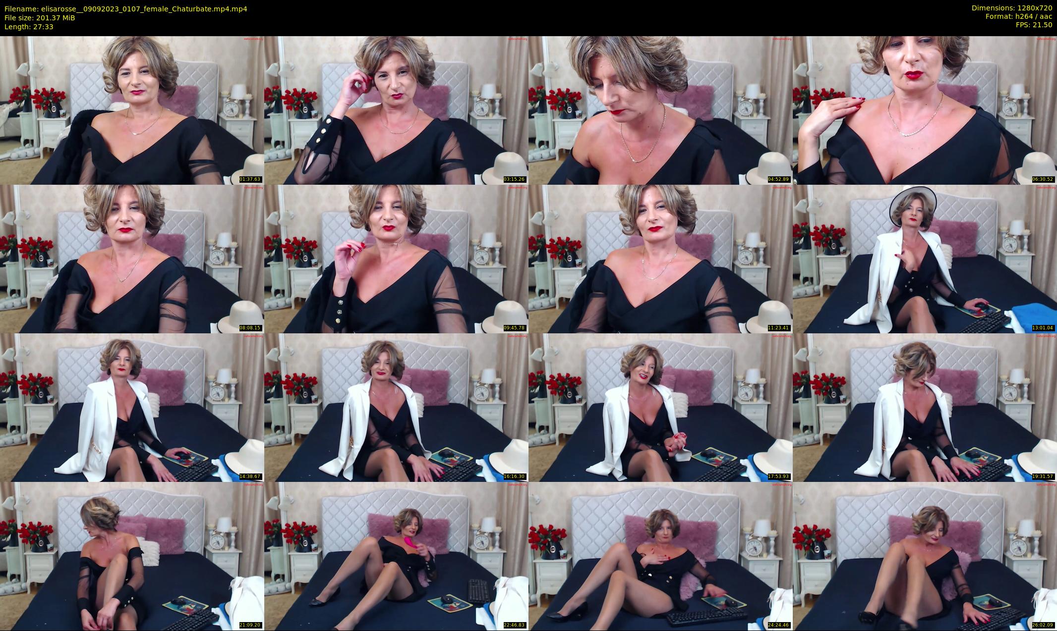 elisarosse_ — 28 minute Chaturbate female cam show recording, 720p, Sep 9, 2023