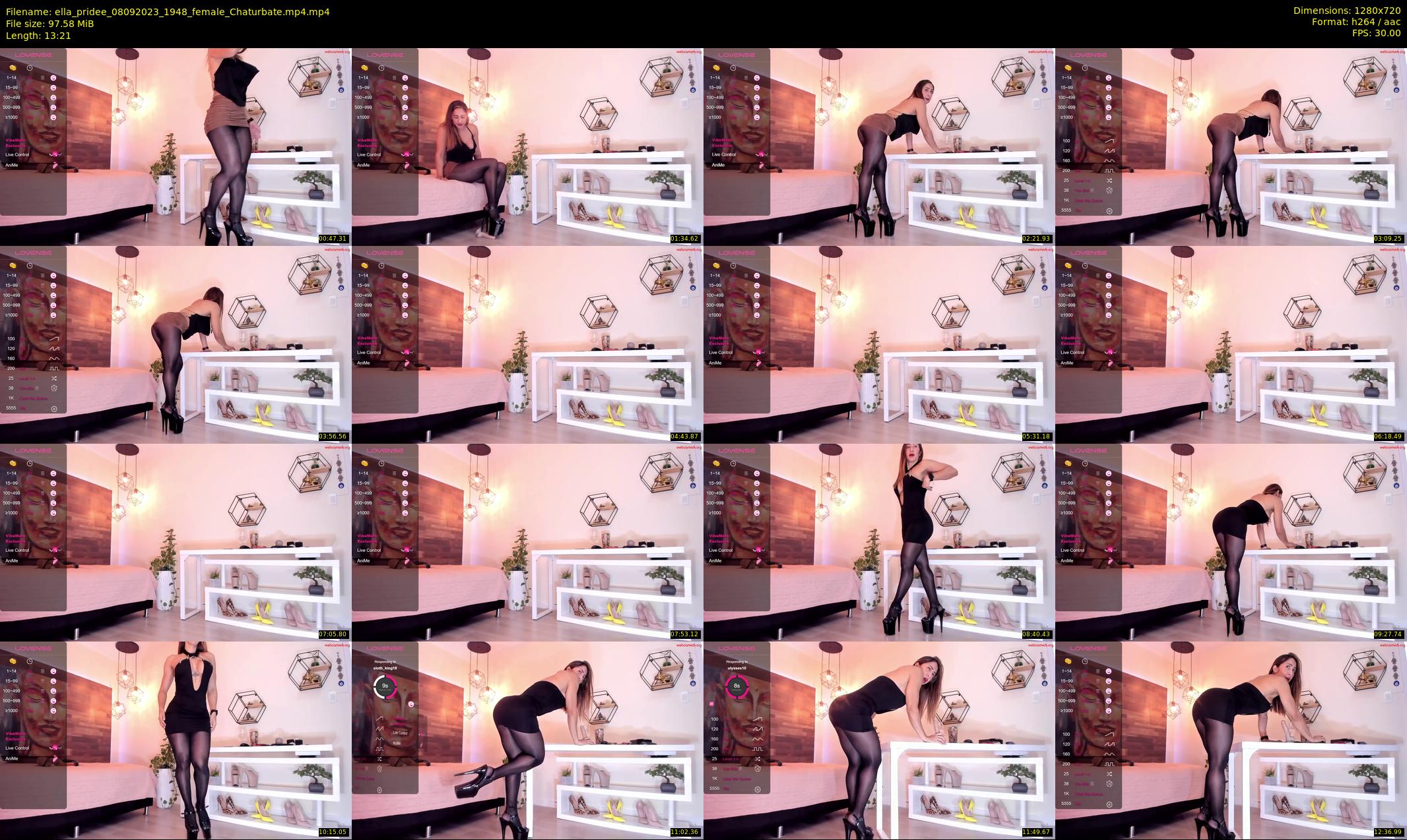 ella_pridee — 14 minute Chaturbate female cam show recording, 720p, Sep 8, 2023