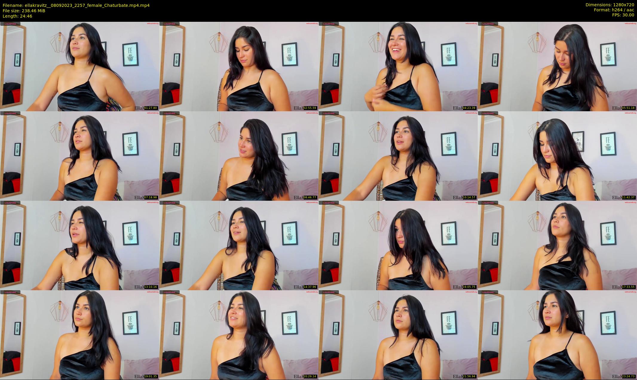 ellakravitz_ — 25 minute Chaturbate female cam show recording, 720p, Sep 8, 2023