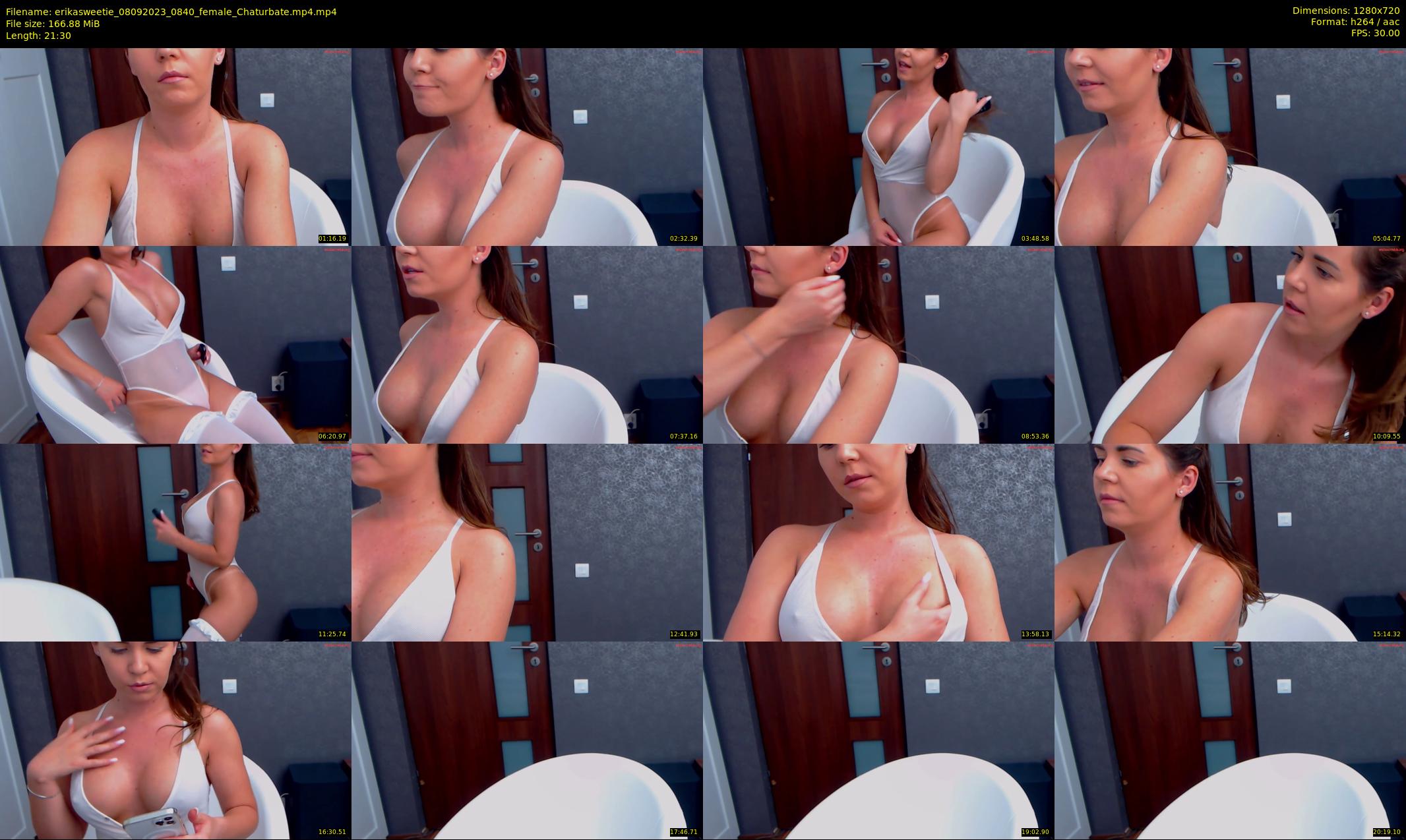 erikasweetie — 22 minute Chaturbate female cam show recording, 720p, Sep 8, 2023