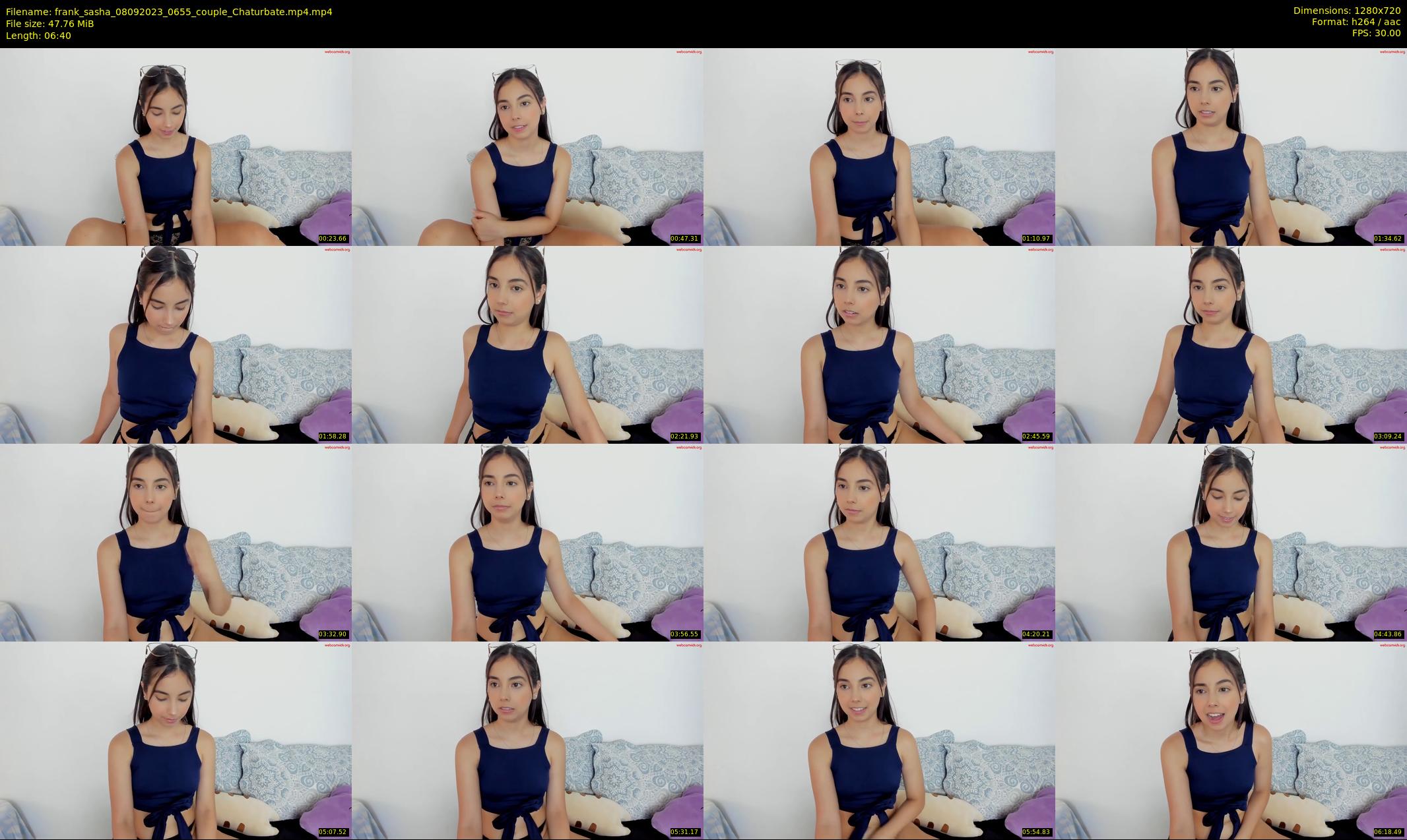 frank_sasha — 7 minute Chaturbate couple cam show recording, 720p, Sep 8, 2023