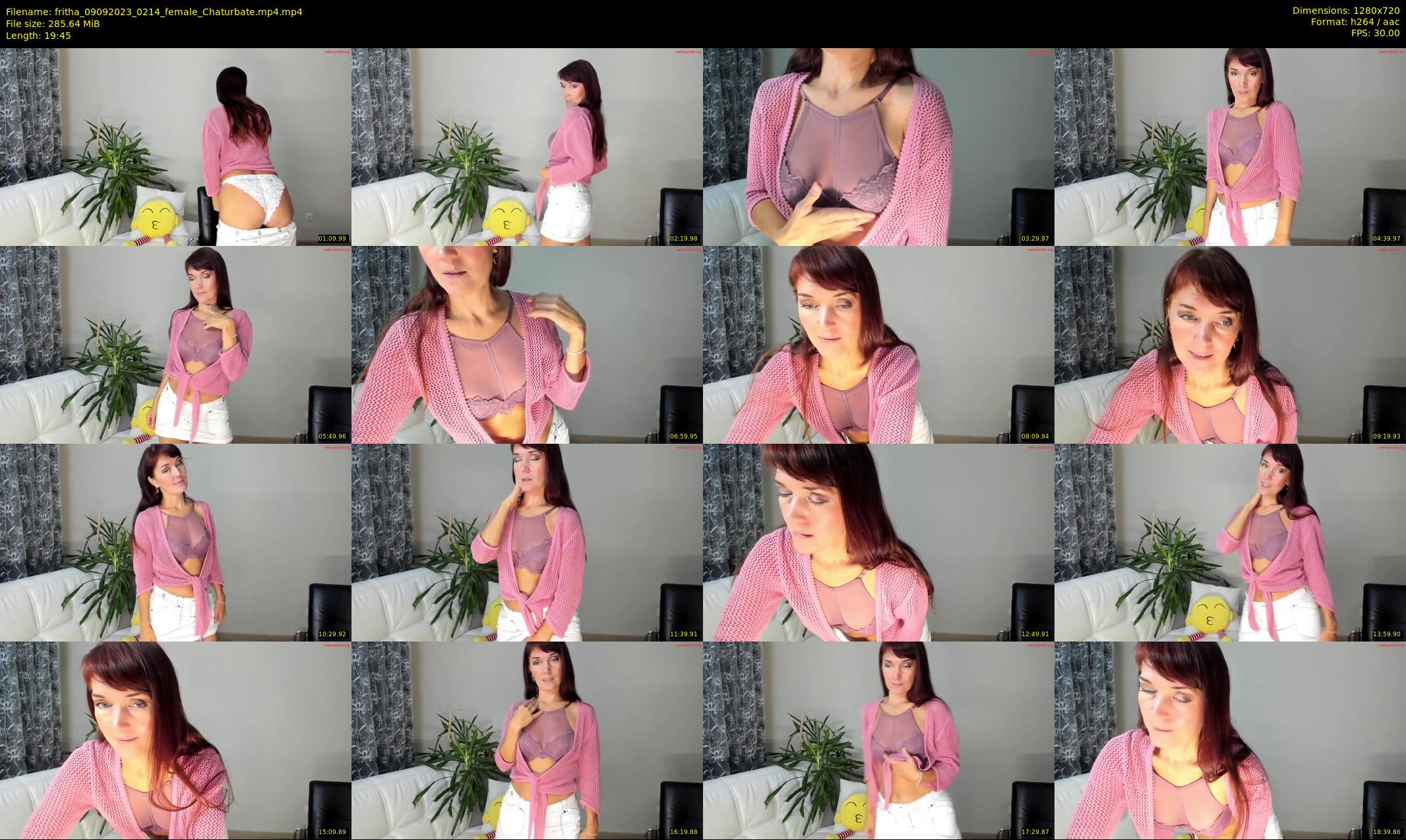 fritha — 20 minute Chaturbate female cam show recording, 720p, Sep 9, 2023