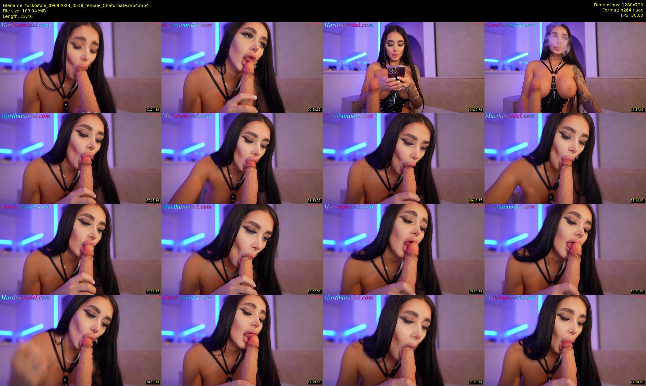 fuckbitoni — 24 minute Chaturbate couple cam show recording, 720p, Sep 9, 2023