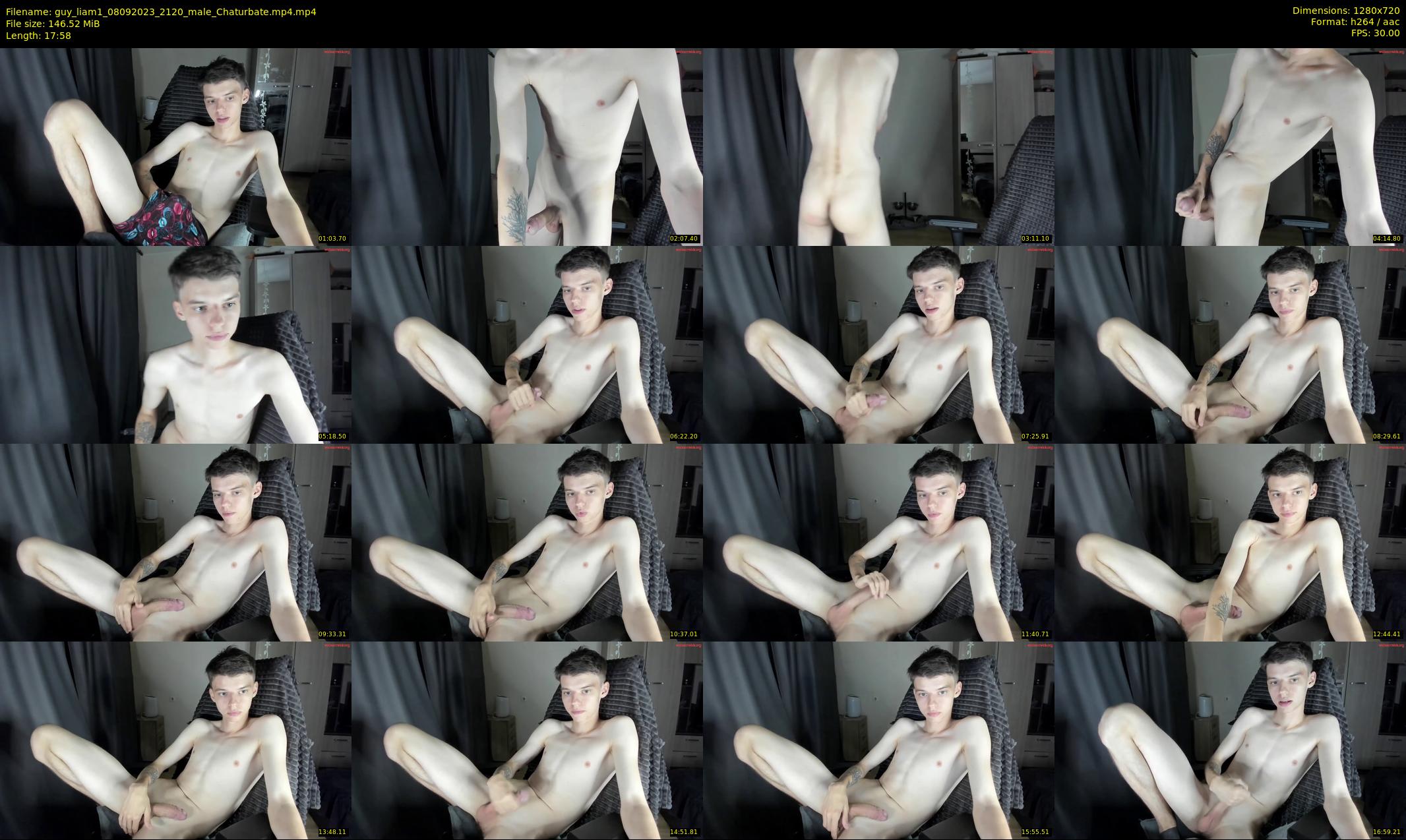 guy_liam1 — 18 minute Chaturbate male cam show recording, 720p, Sep 8, 2023