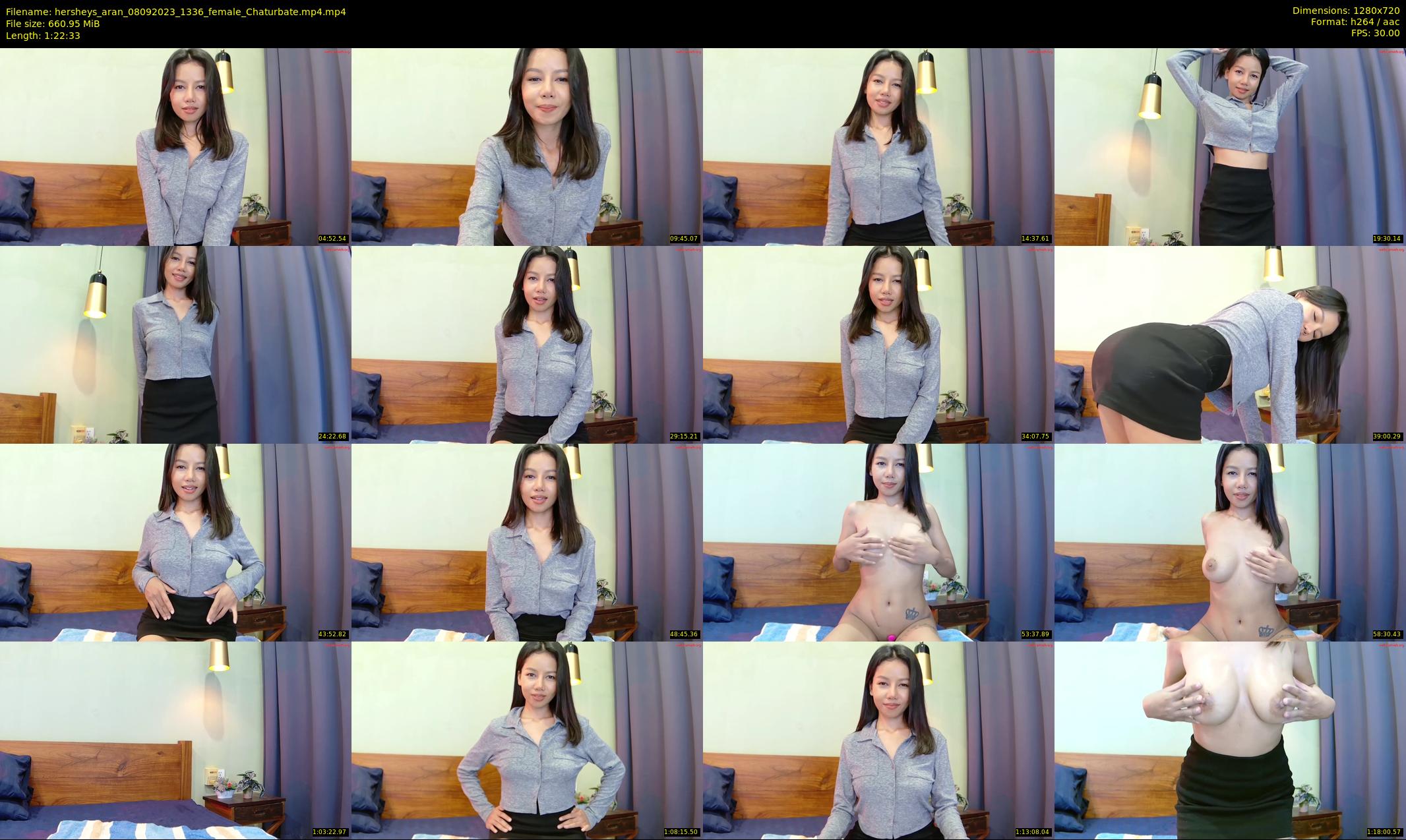 hersheys_aran — 83 minute Chaturbate female cam show recording, 720p, Sep 8, 2023