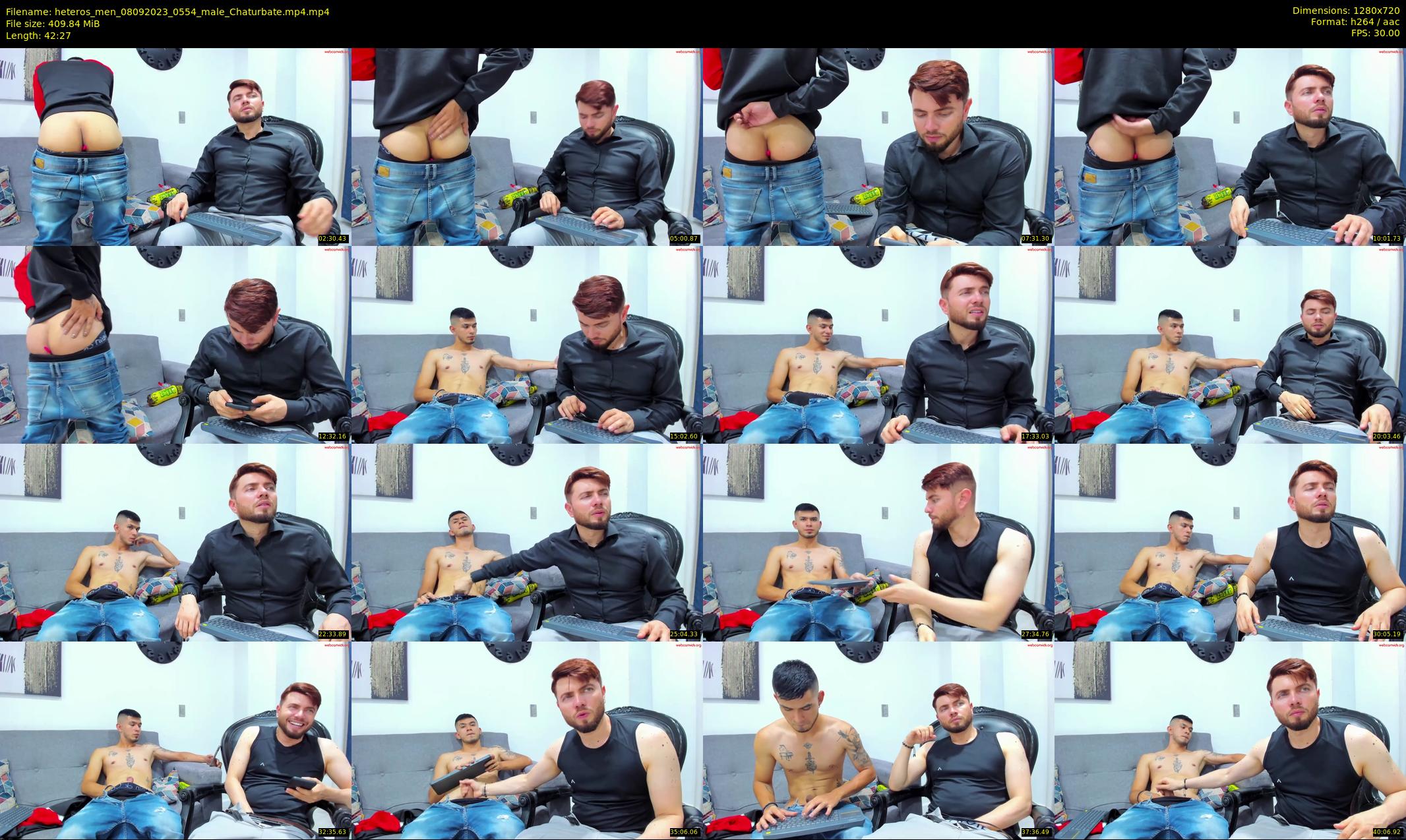 heteros_men — 43 minute Chaturbate male cam show recording, 720p, Sep 8, 2023