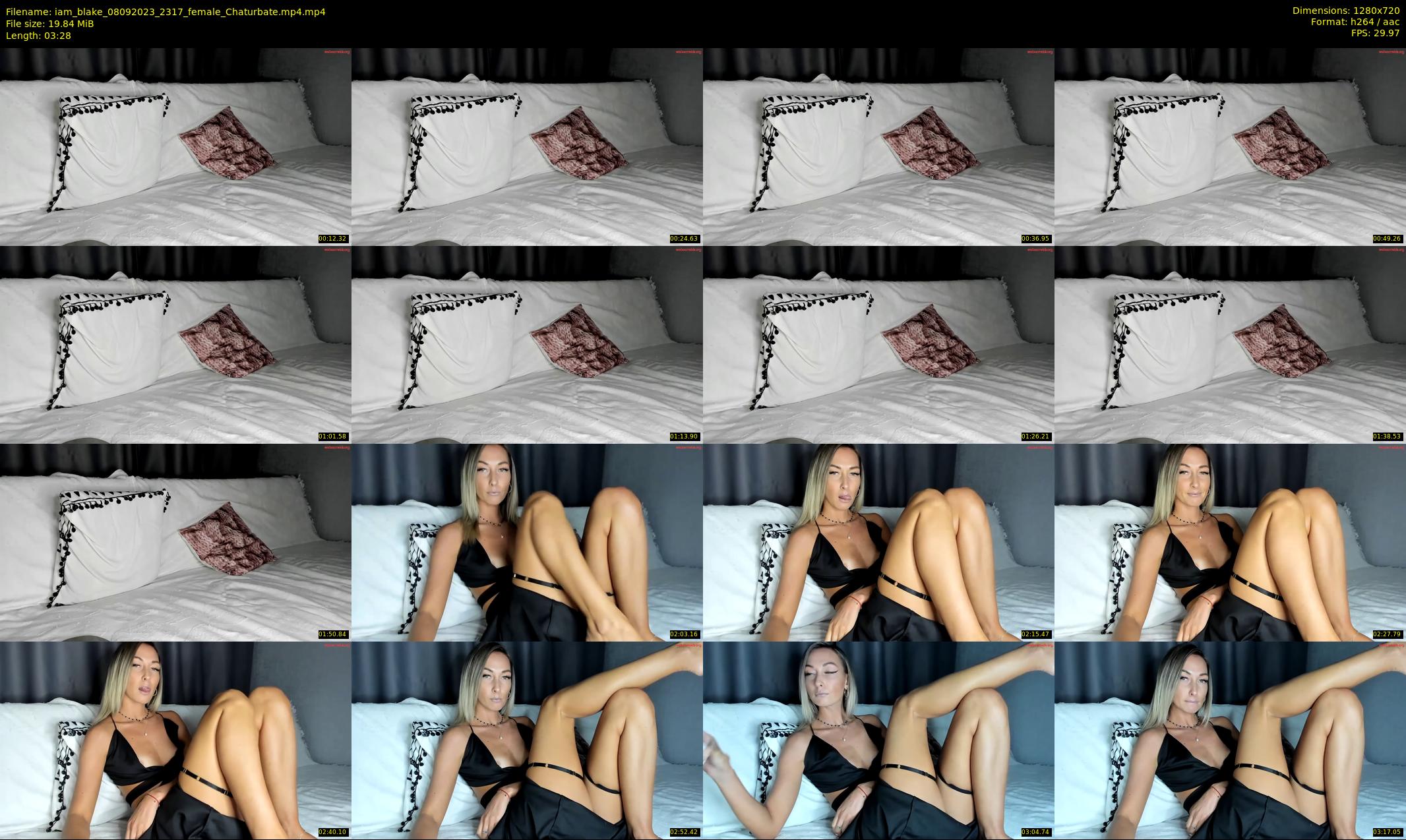 iam_blake — 4 minute Chaturbate female cam show recording, 720p, Sep 8, 2023