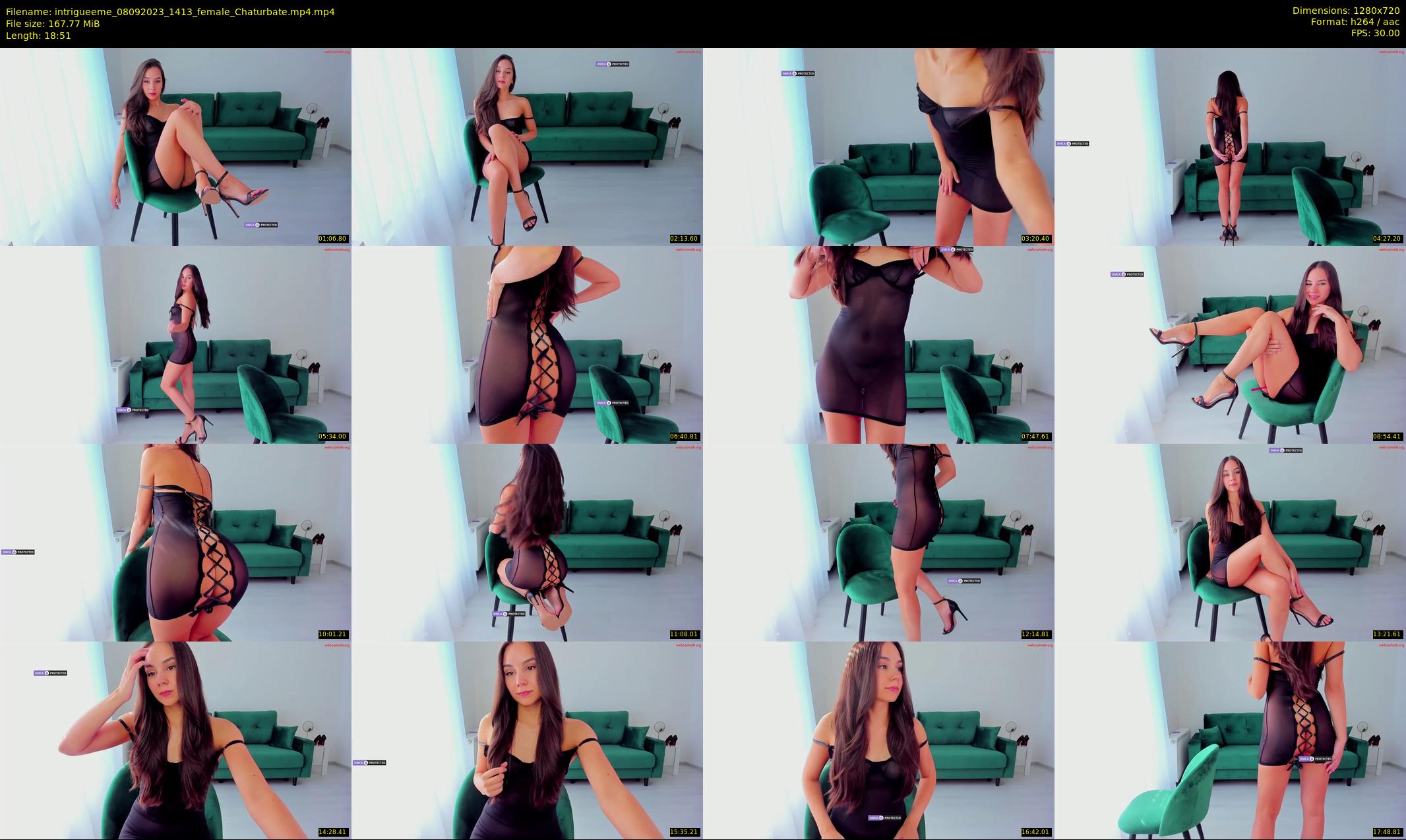 intrigueeme — 19 minute Chaturbate female cam show recording, 720p, Sep 8, 2023