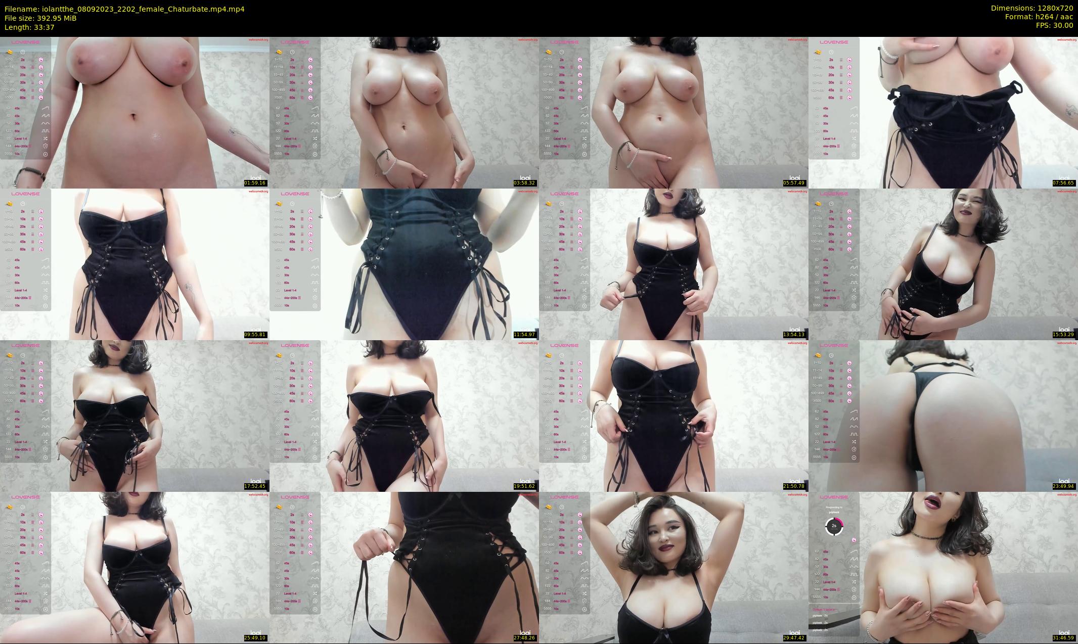 iolantthe — 34 minute Chaturbate female cam show recording, 720p, Sep 8, 2023