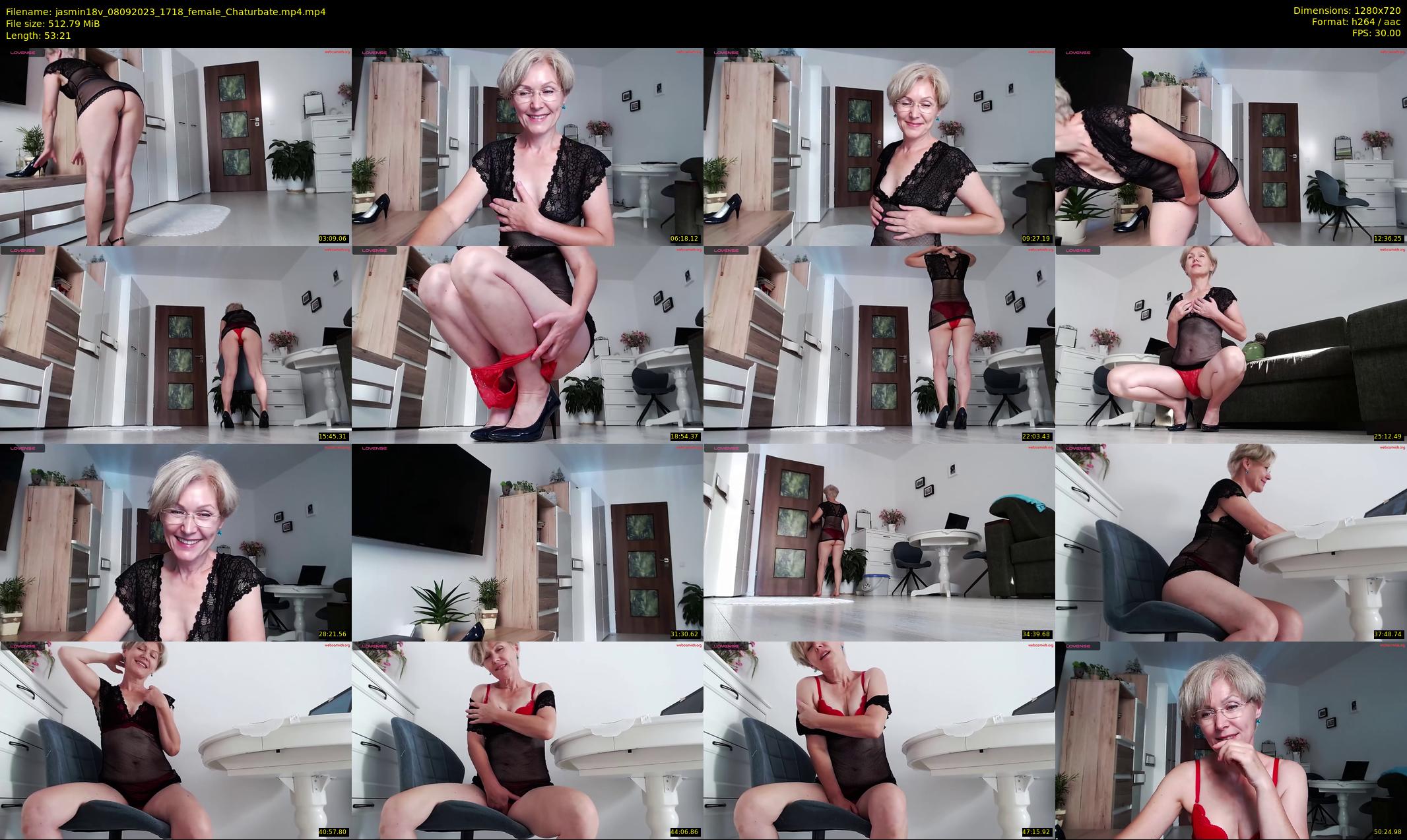 jasmin18v — 54 minute Chaturbate female cam show recording, 720p, Sep 8, 2023