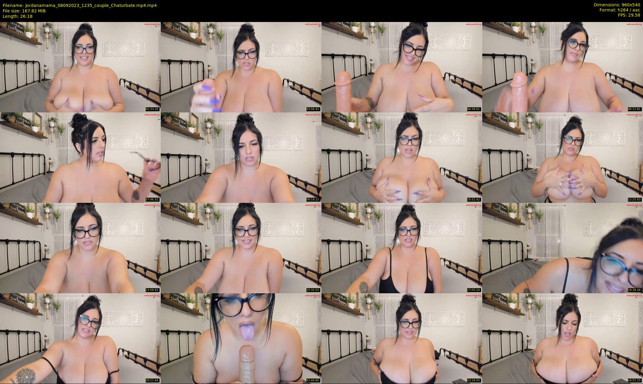 jordanamama — 27 minute Chaturbate couple cam show recording, 480p, Sep 8, 2023