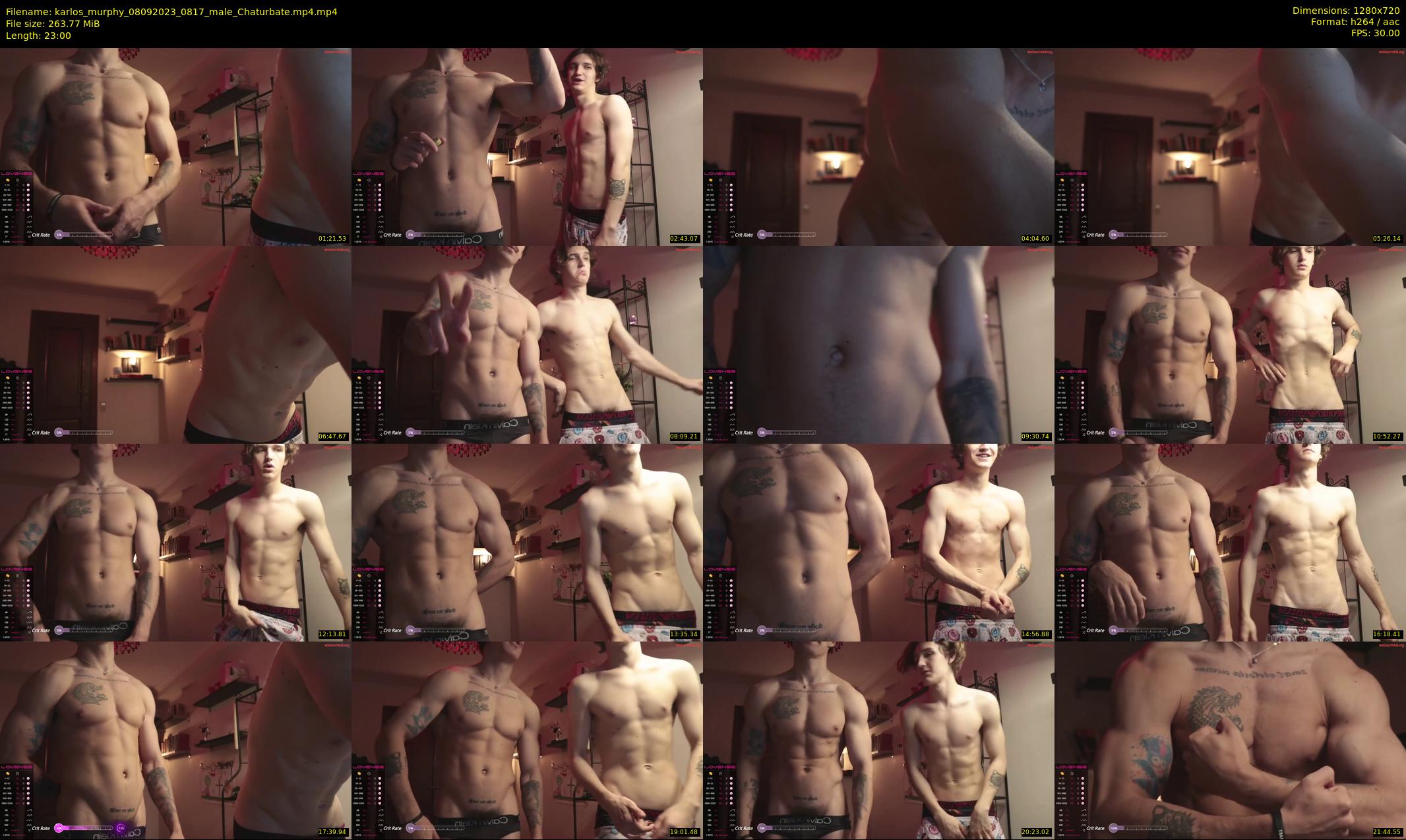 karlos_murphy — 23 minute Chaturbate male cam show recording, 720p, Sep 8, 2023