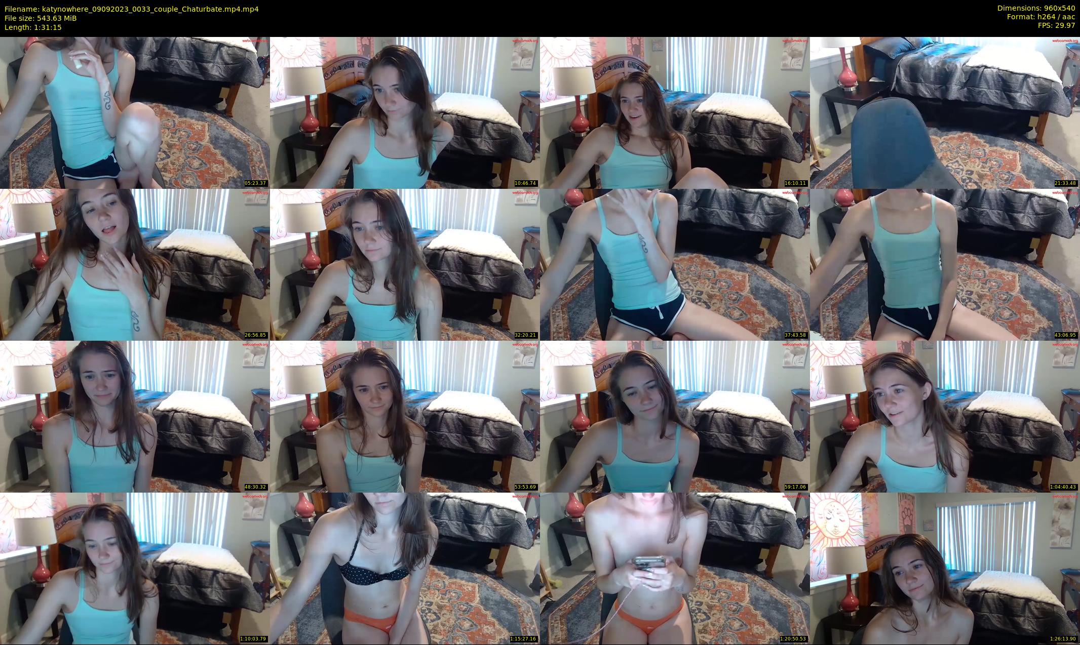 katynowhere — 92 minute Chaturbate female cam show recording, 480p, Sep 9, 2023