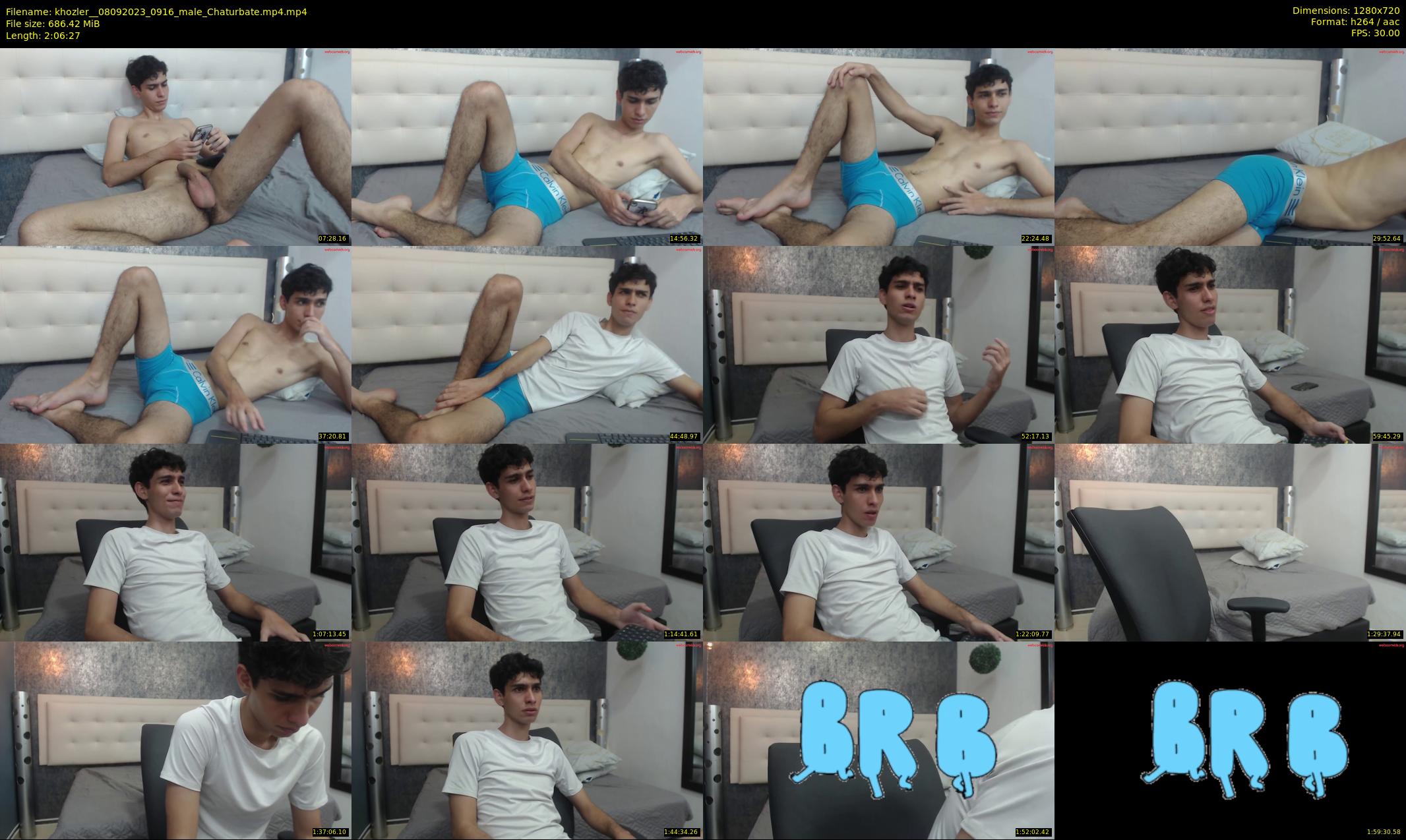 khozler_ — 127 minute Chaturbate male cam show recording, 720p, Sep 8, 2023