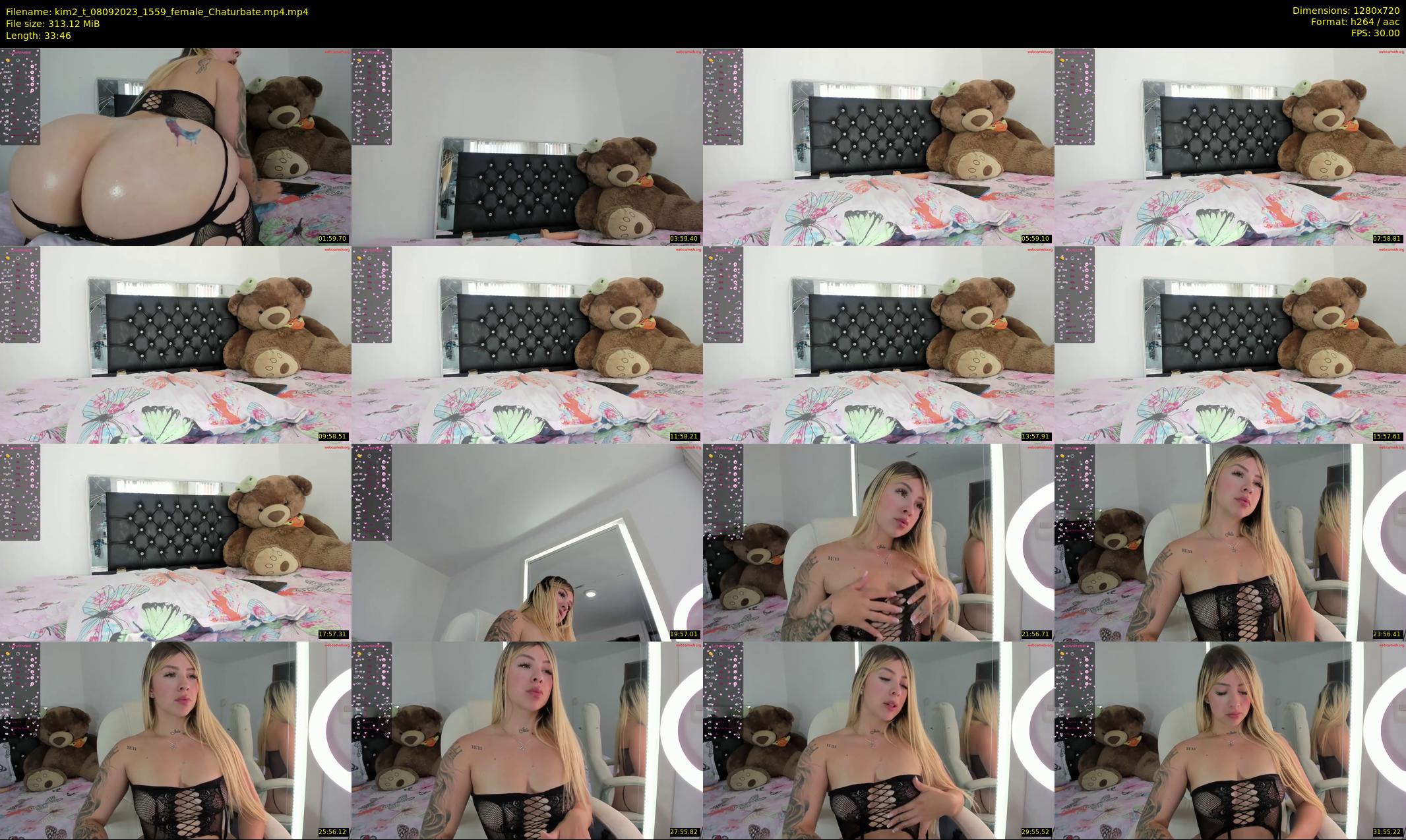 kim2_t — 34 minute Chaturbate female cam show recording, 720p, Sep 8, 2023