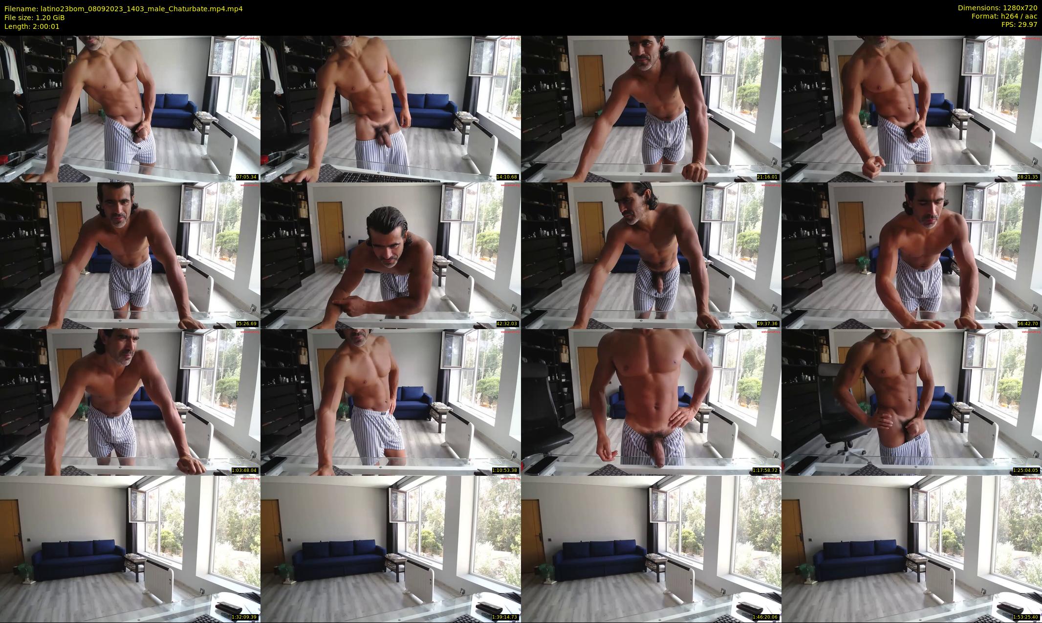 latino23bom — 121 minute Chaturbate male cam show recording, 720p, Sep 8, 2023