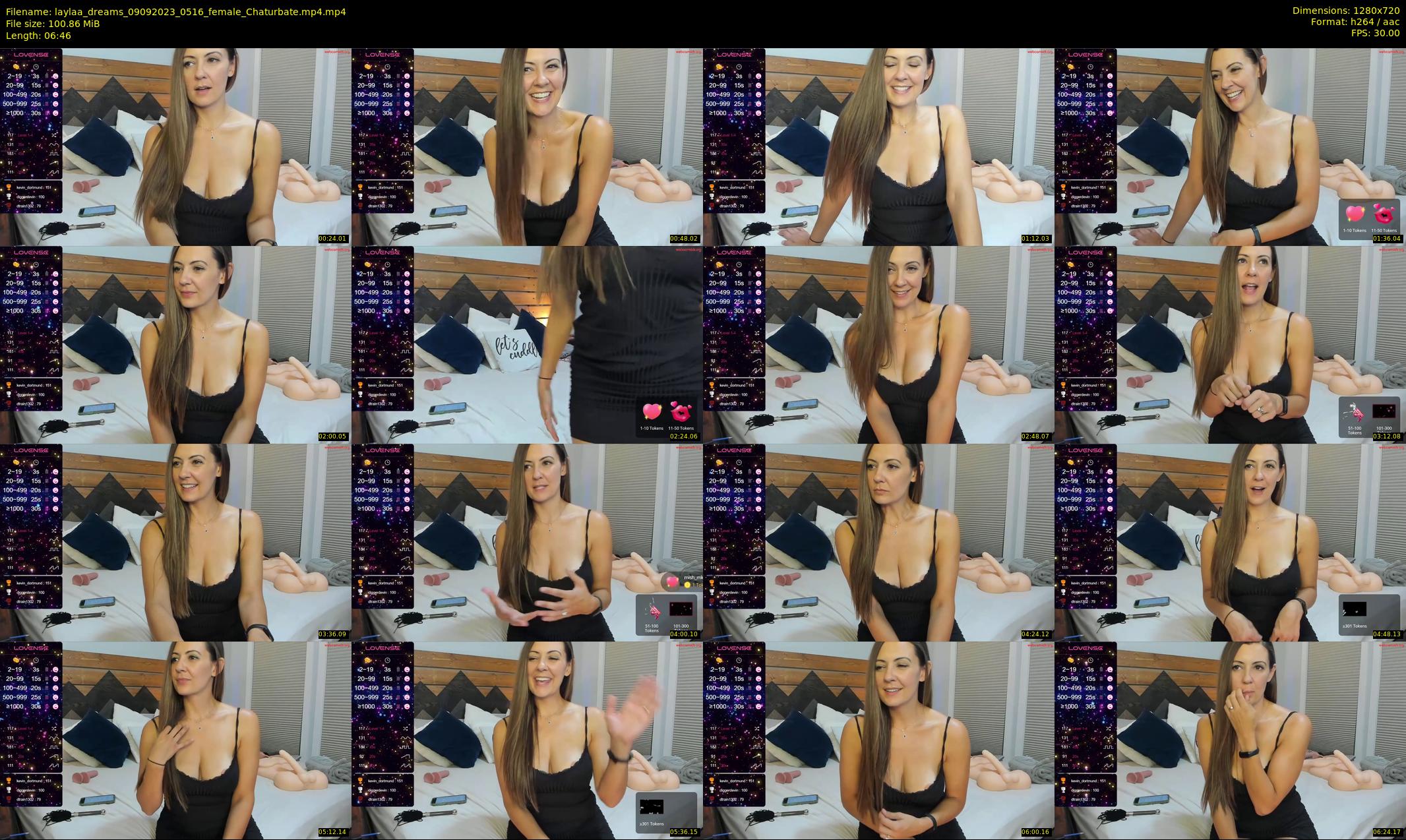 laylaa_dreams — 7 minute Chaturbate female cam show recording, 720p, Sep 9, 2023