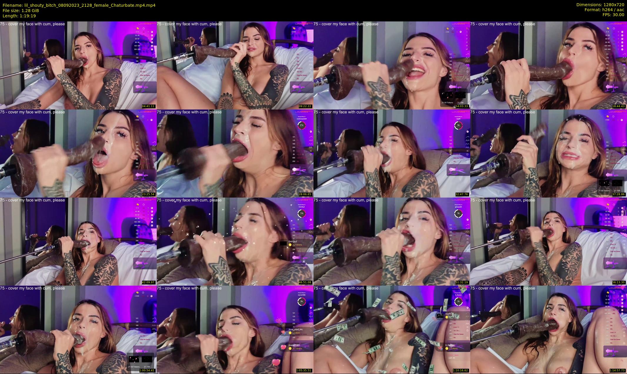 lil_shouty_bitch — 80 minute Chaturbate female cam show recording, 720p, Sep 8, 2023