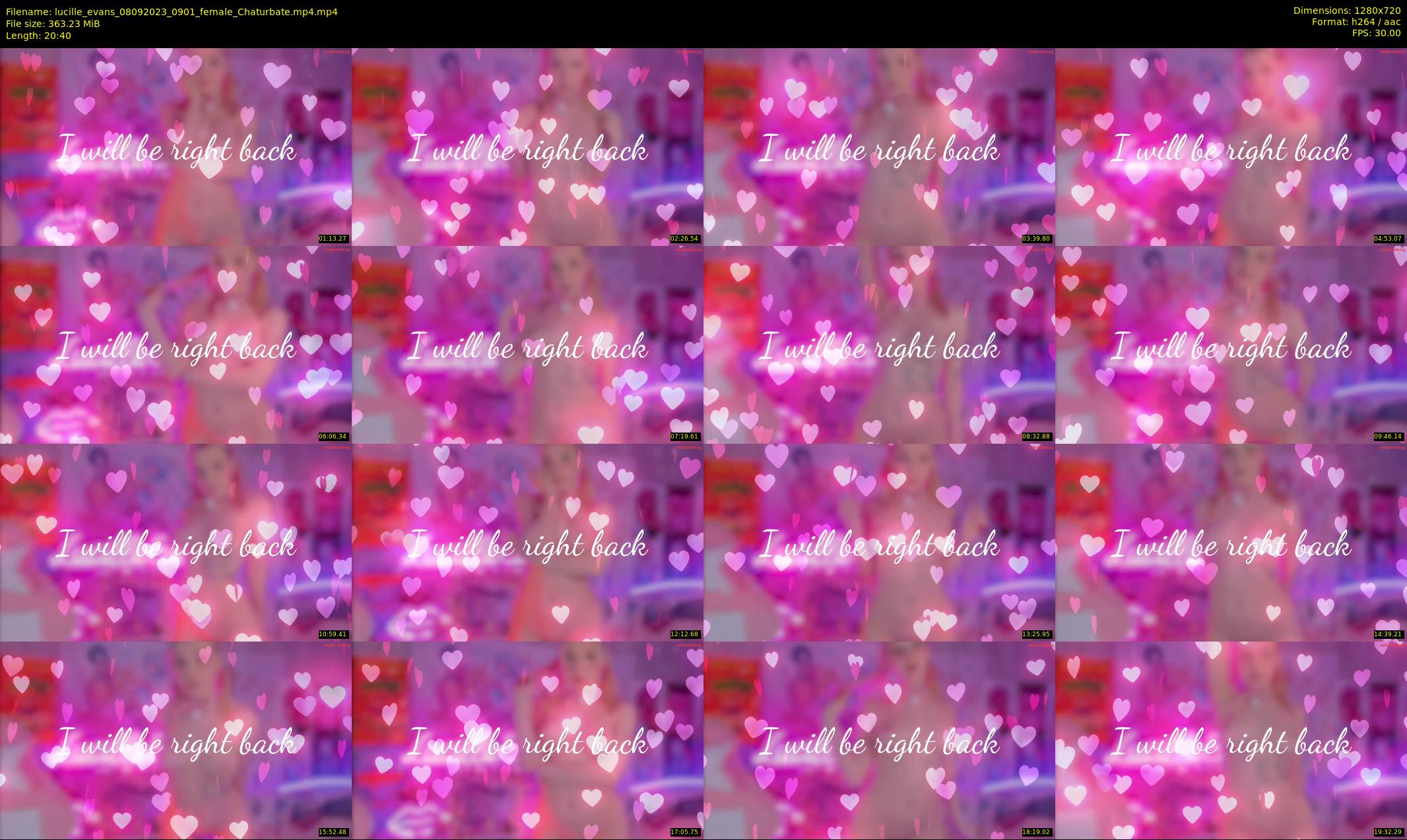 lucille_evans — 21 minute Chaturbate female cam show recording, 720p, Sep 8, 2023