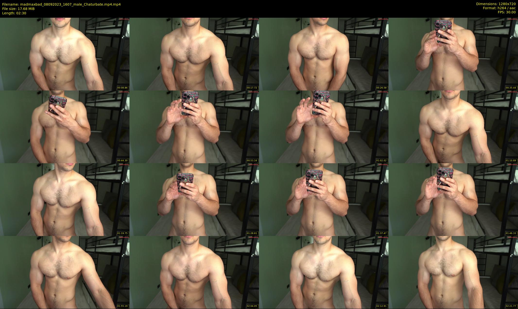 madmaxbad — 3 minute Chaturbate male cam show recording, 720p, Sep 8, 2023