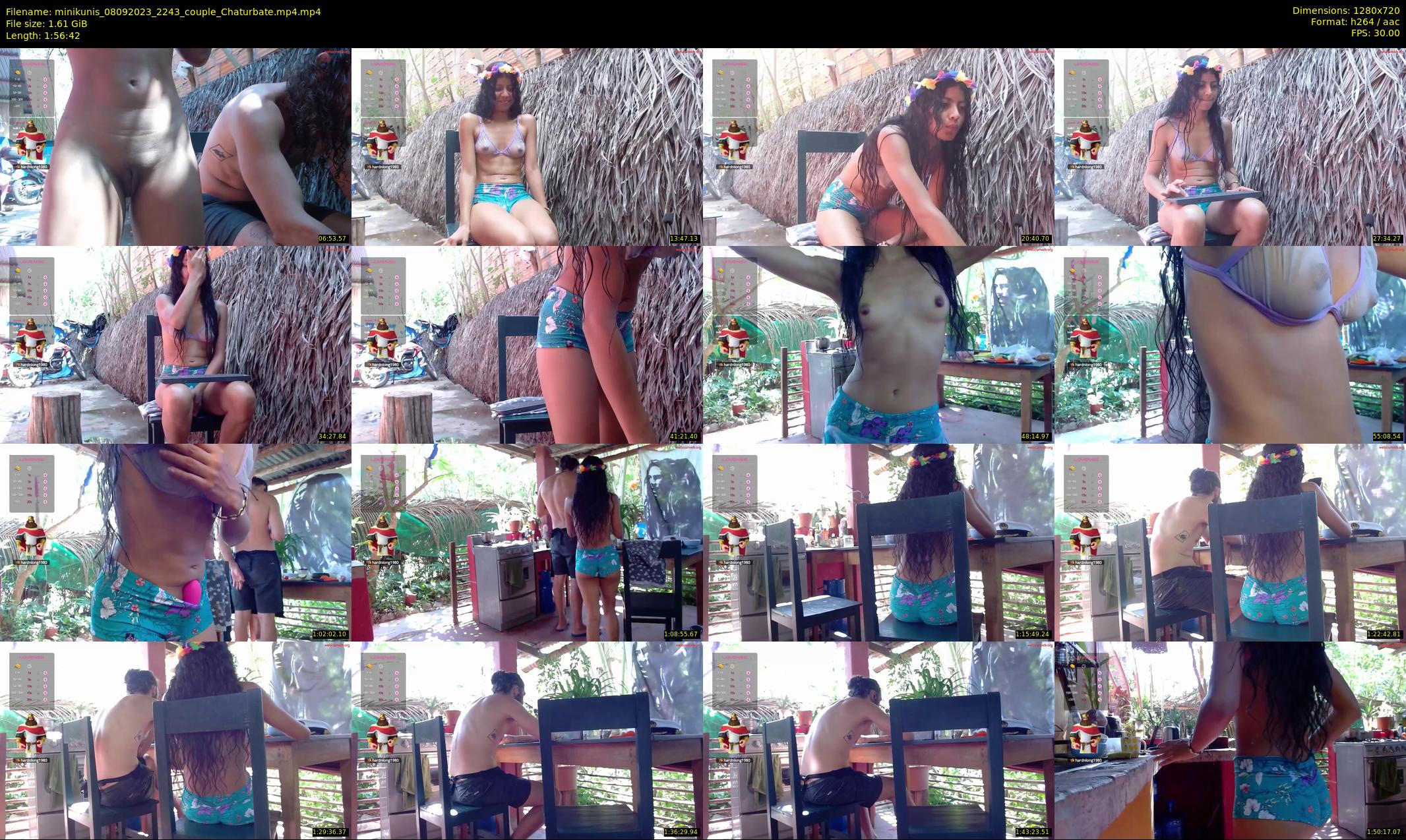 minikunis — 117 minute Chaturbate couple cam show recording, 720p, Sep 8, 2023
