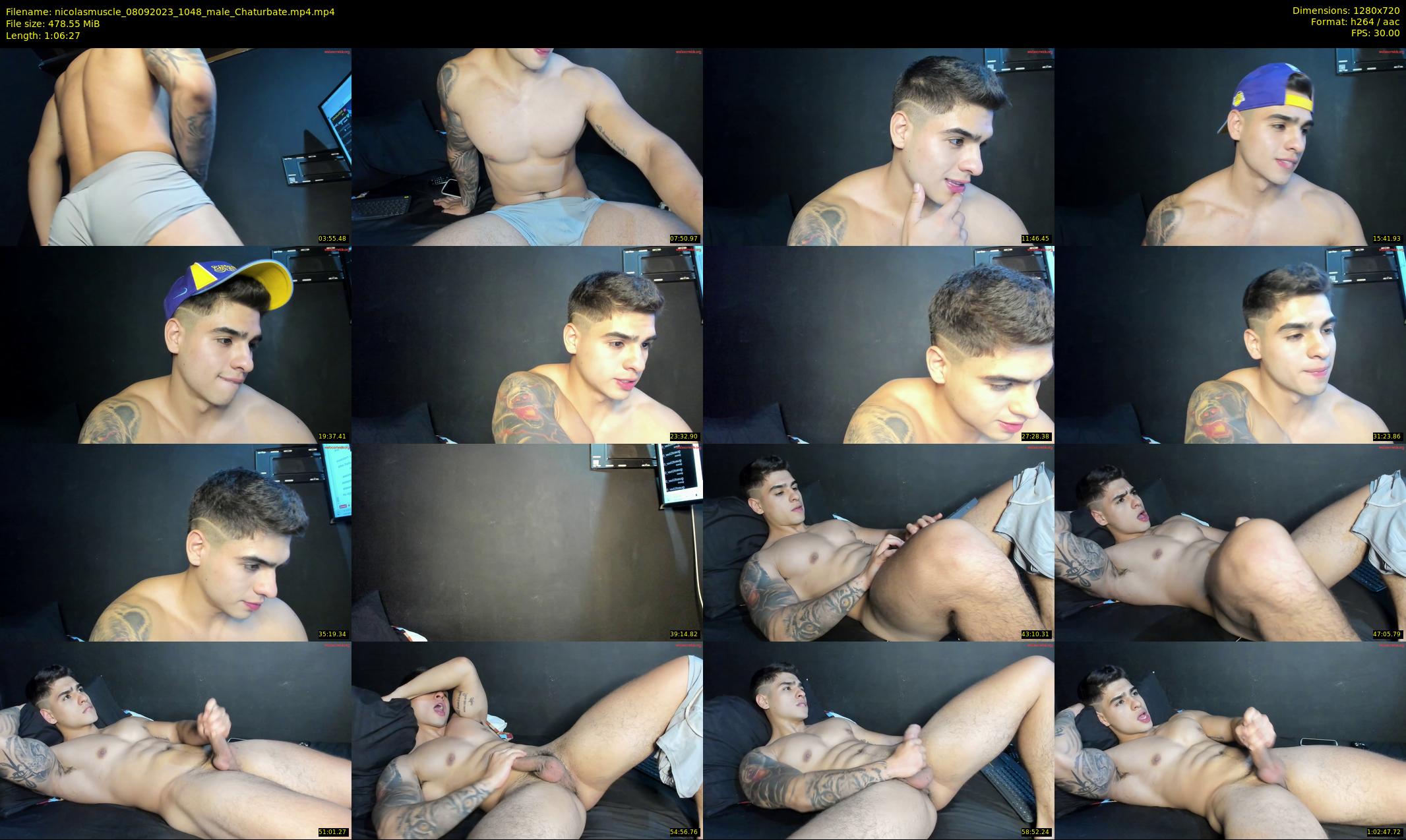 nicolasmuscle — 67 minute Chaturbate male cam show recording, 720p, Sep 8, 2023