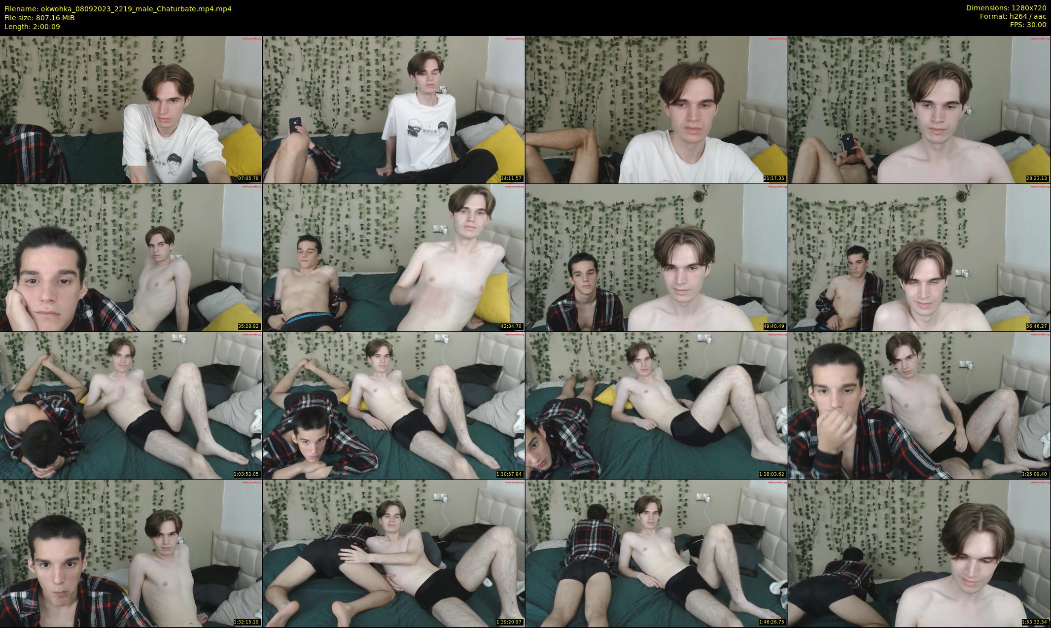 okwohka — 121 minute Chaturbate couple cam show recording, 720p, Sep 8, 2023