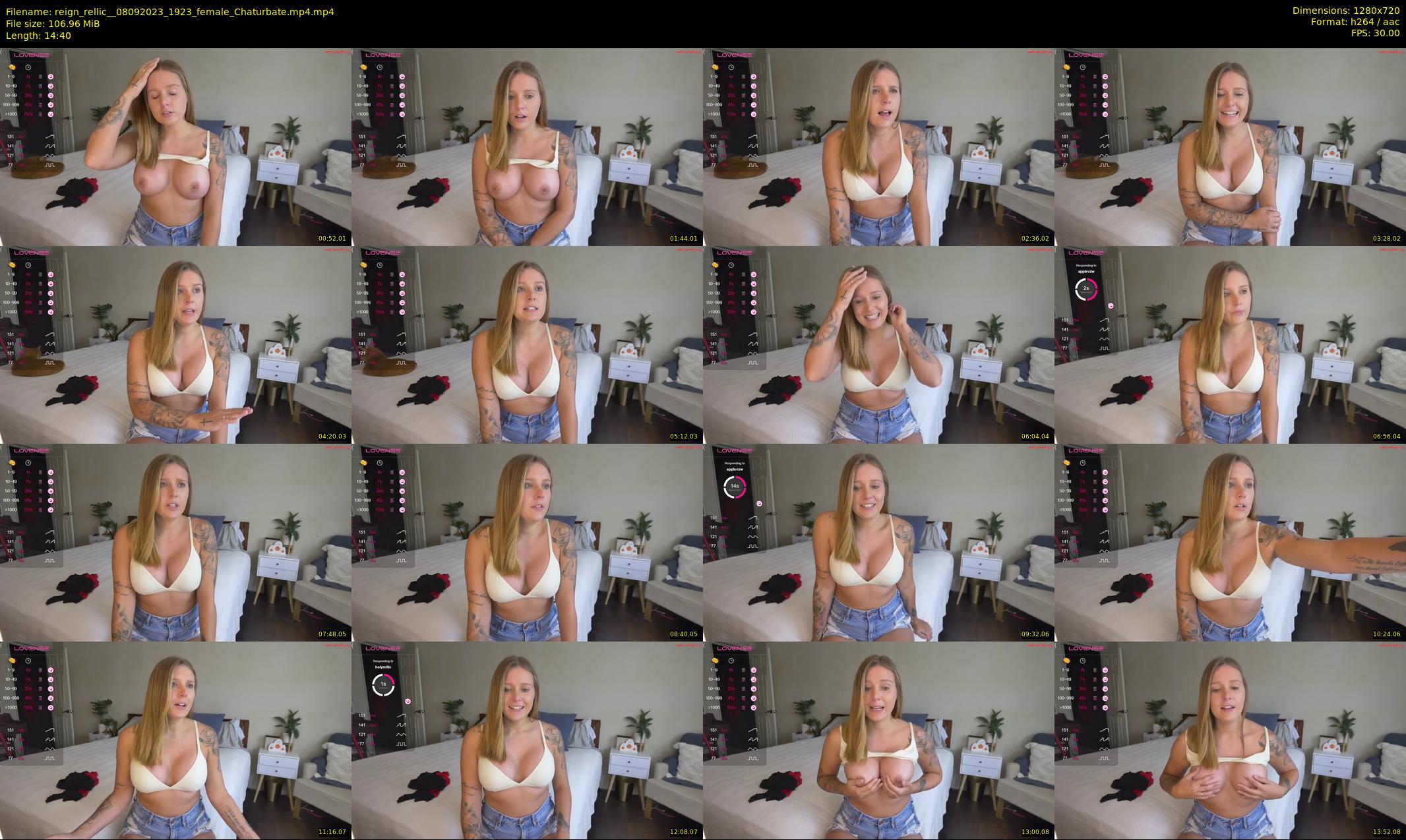 reign_rellic_ — 15 minute Chaturbate female cam show recording, 720p, Sep 8, 2023