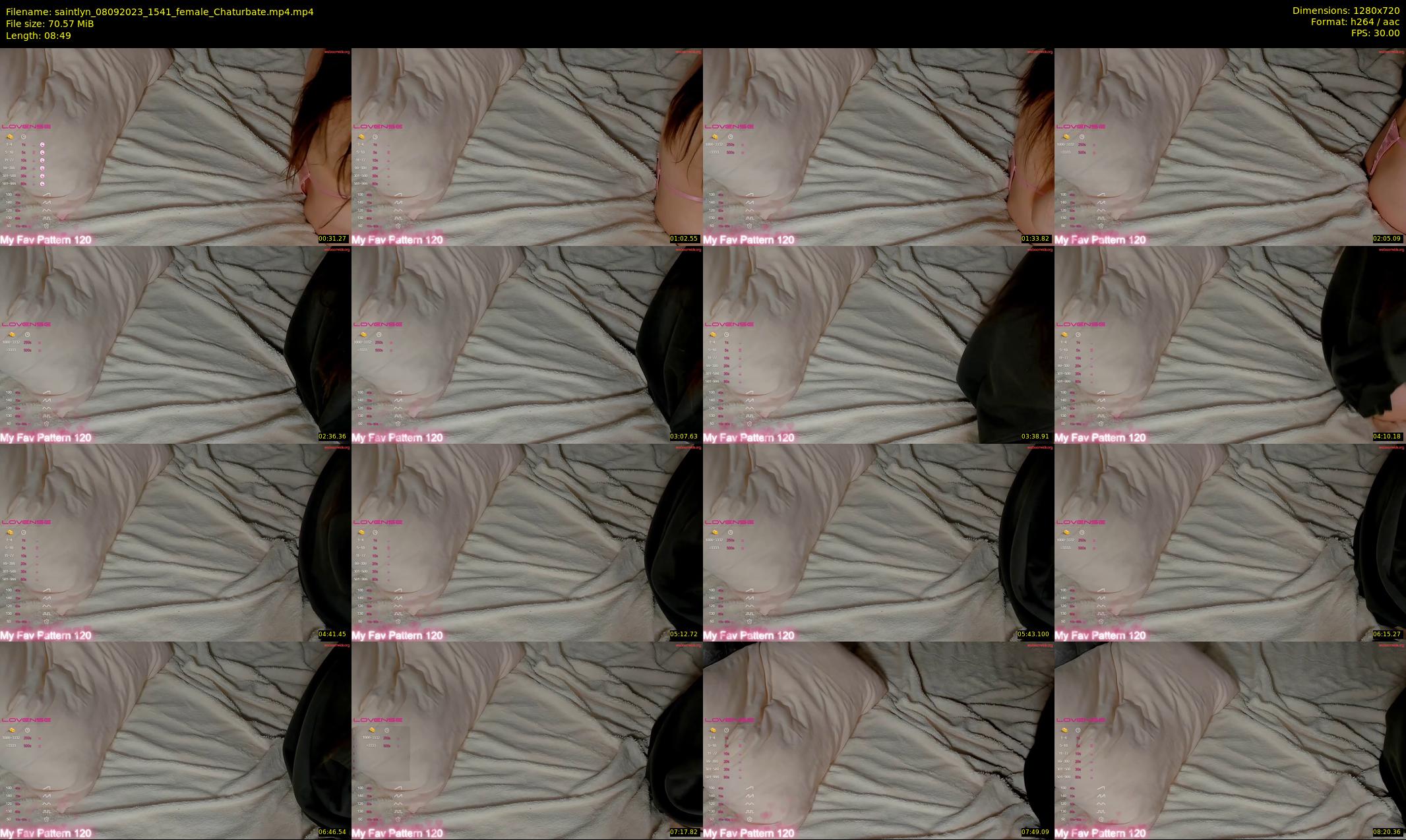 saintlyn — 9 minute Chaturbate female cam show recording, 720p, Sep 8, 2023