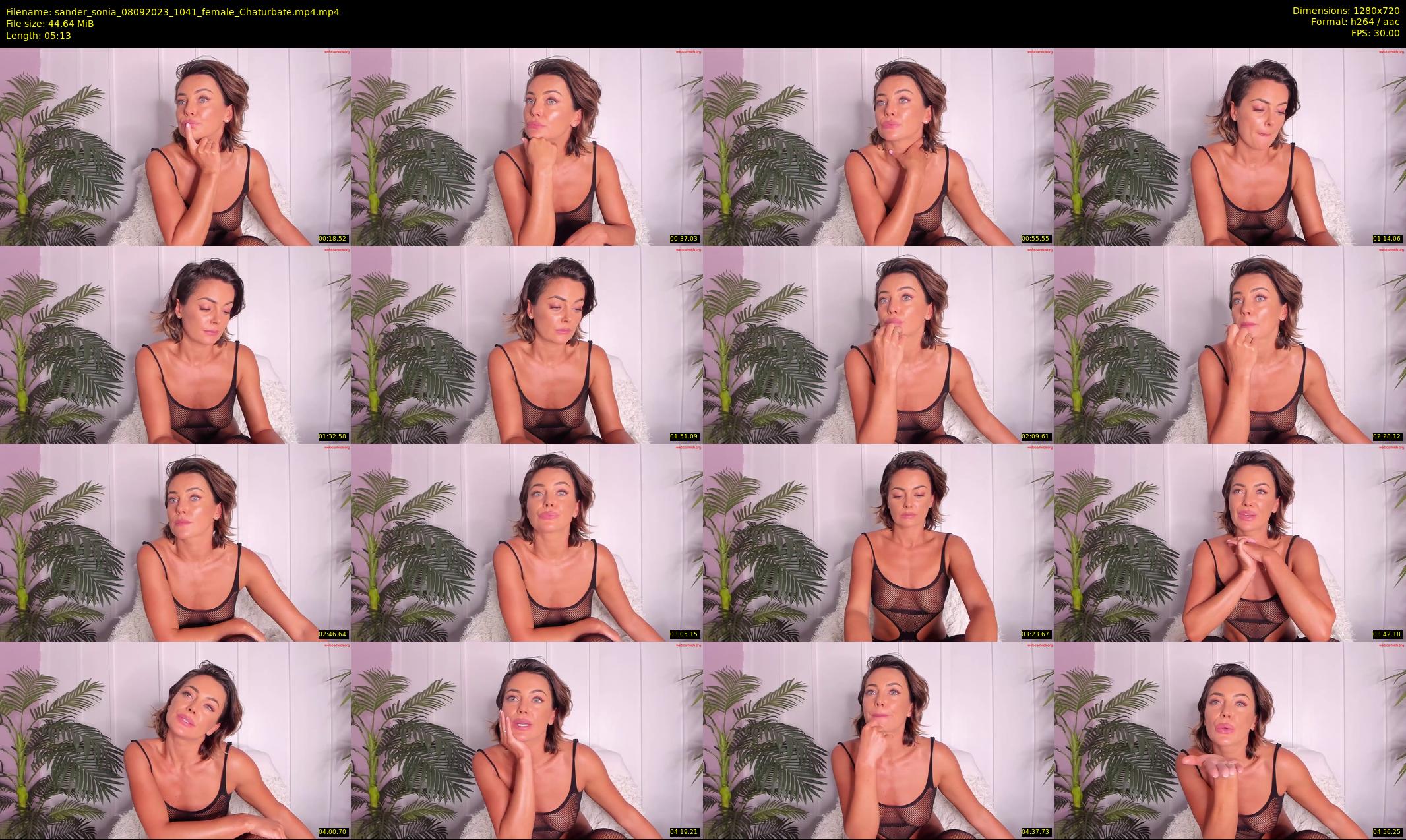 sander_sonia — 6 minute Chaturbate female cam show recording, 720p, Sep 8, 2023