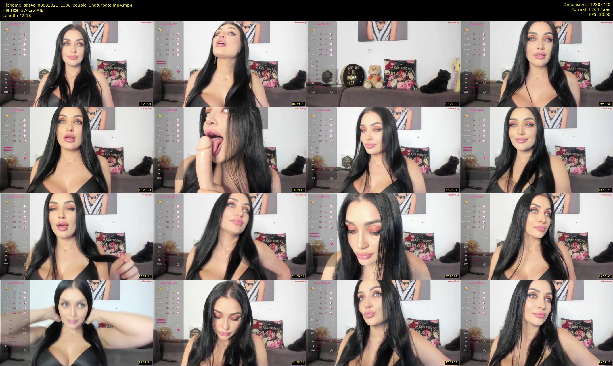 sas4a — 43 minute Chaturbate female cam show recording, 720p, Sep 8, 2023