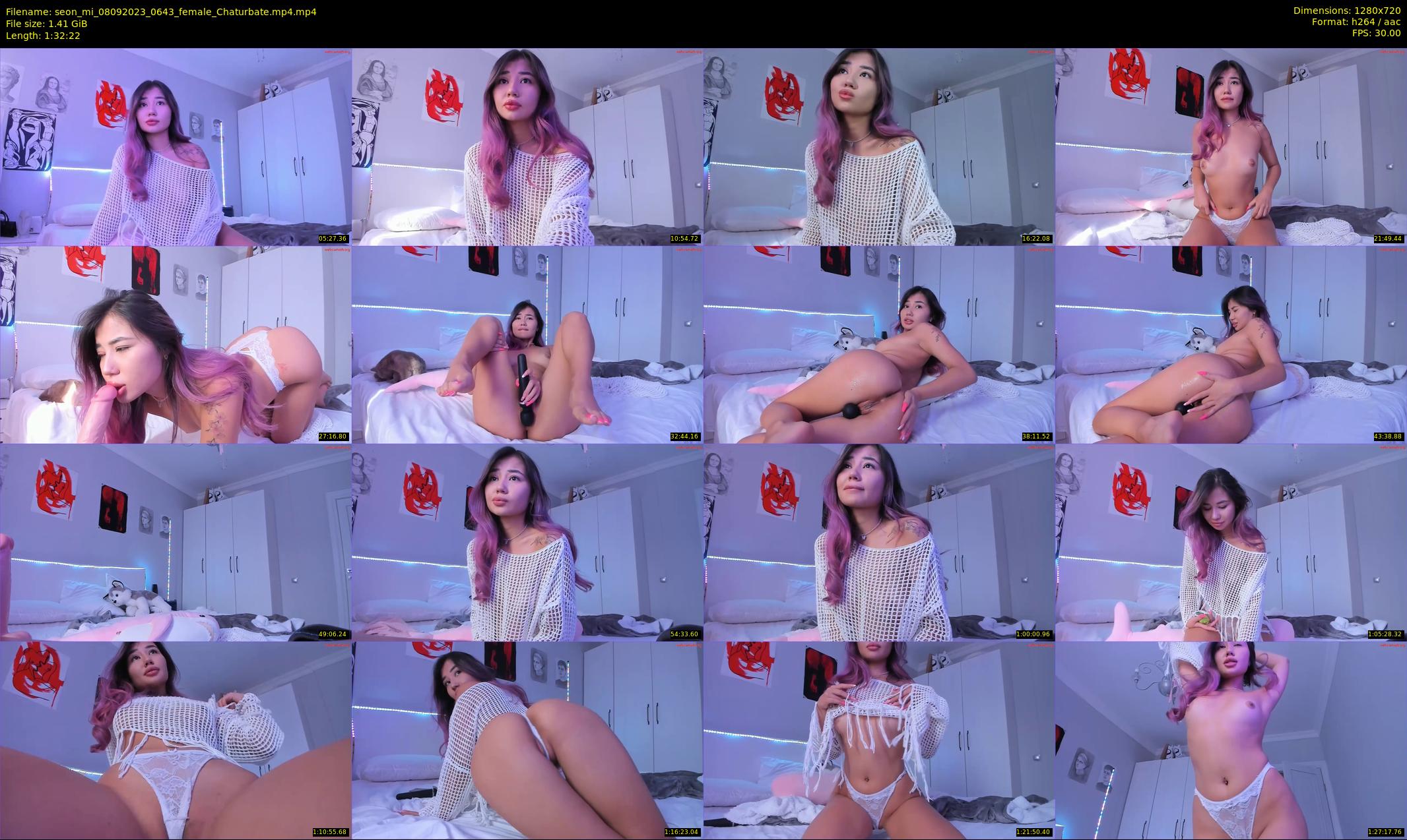 seon_mi — 93 minute Chaturbate female cam show recording, 720p, Sep 8, 2023