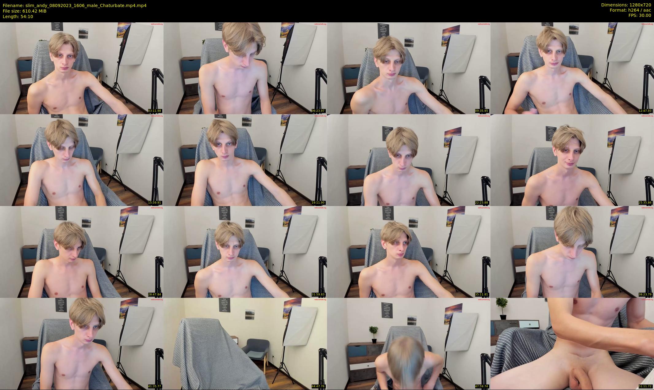 slim_andy — 55 minute Chaturbate male cam show recording, 720p, Sep 8, 2023