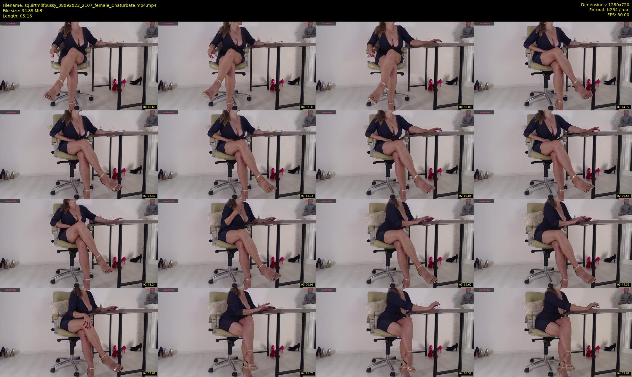 squirtmilfpussy — 6 minute Chaturbate female cam show recording, 720p, Sep 8, 2023