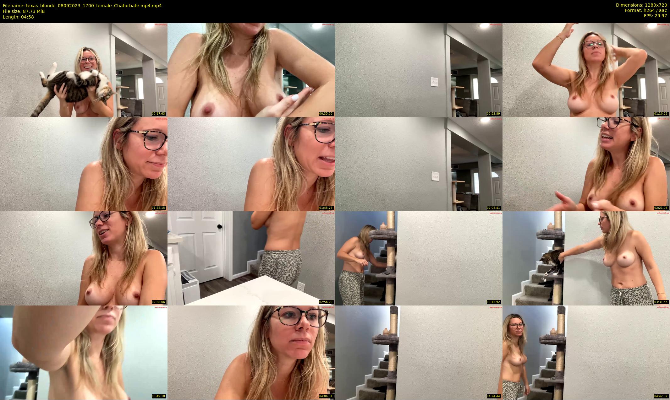 texas_blonde — 5 minute Chaturbate female cam show recording, 720p, Sep 8, 2023