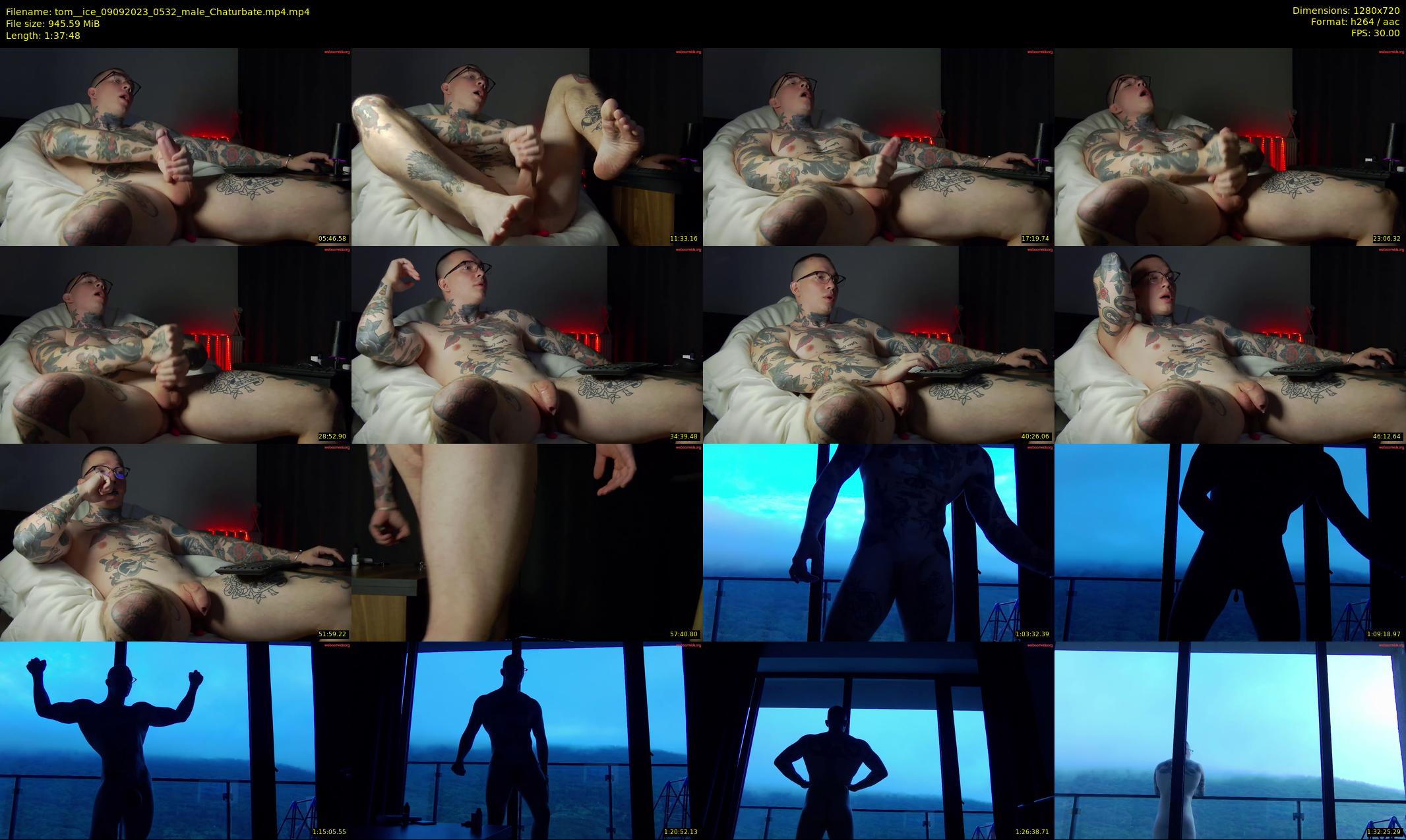 tom__ice — 98 minute Chaturbate male cam show recording, 720p, Sep 9, 2023