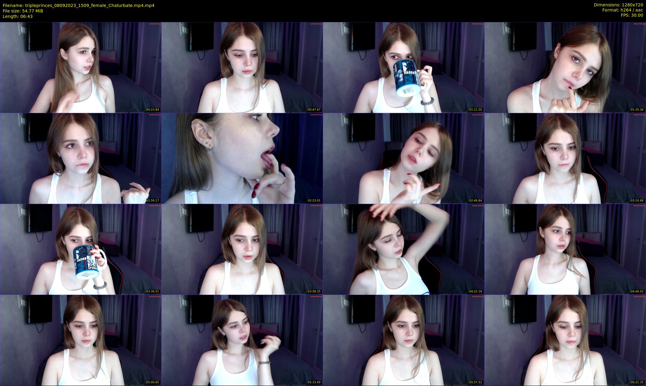 tripleprinces — 7 minute Chaturbate female cam show recording, 720p, Sep 8, 2023
