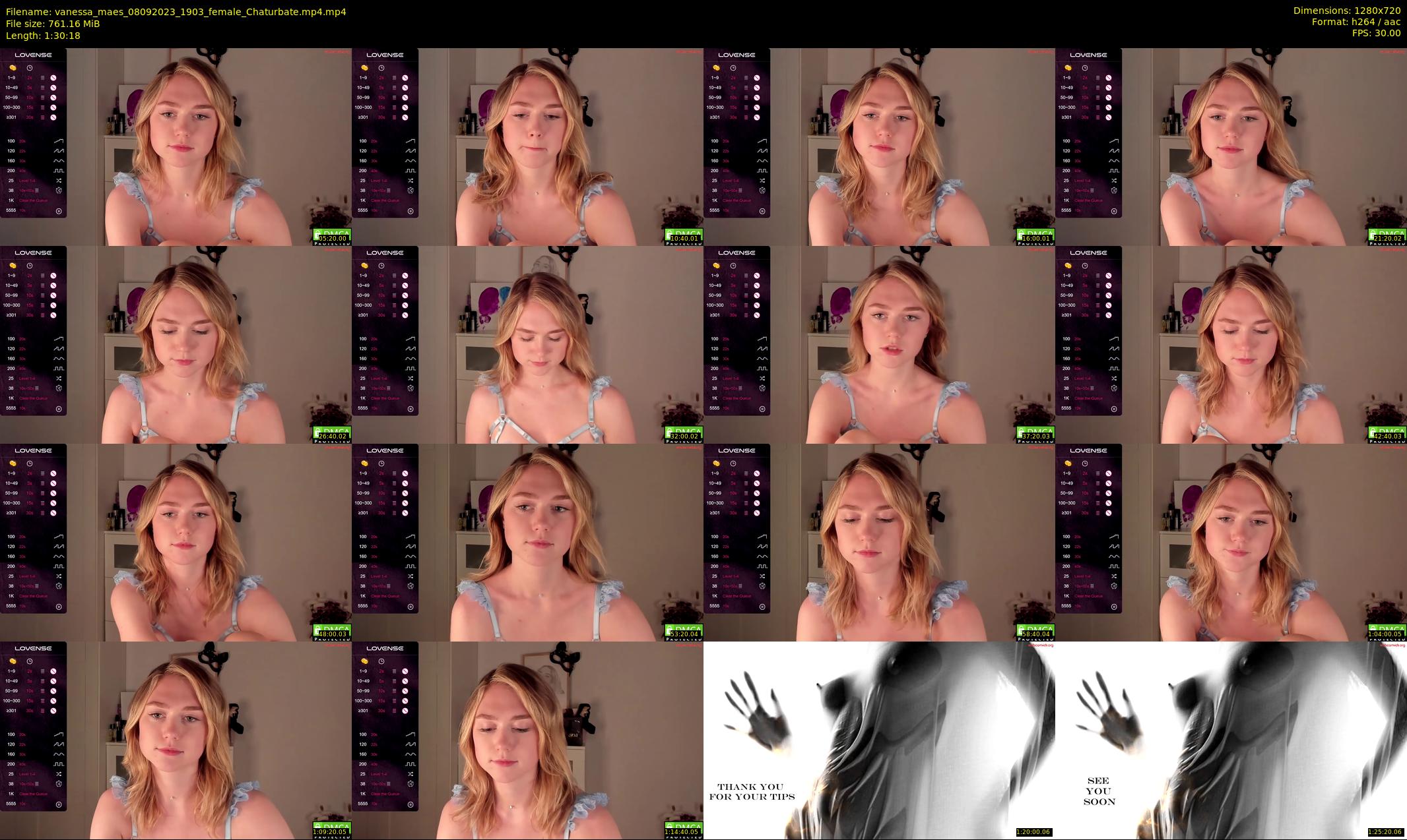 vanessa_maes — 91 minute Chaturbate female cam show recording, 720p, Sep 8, 2023